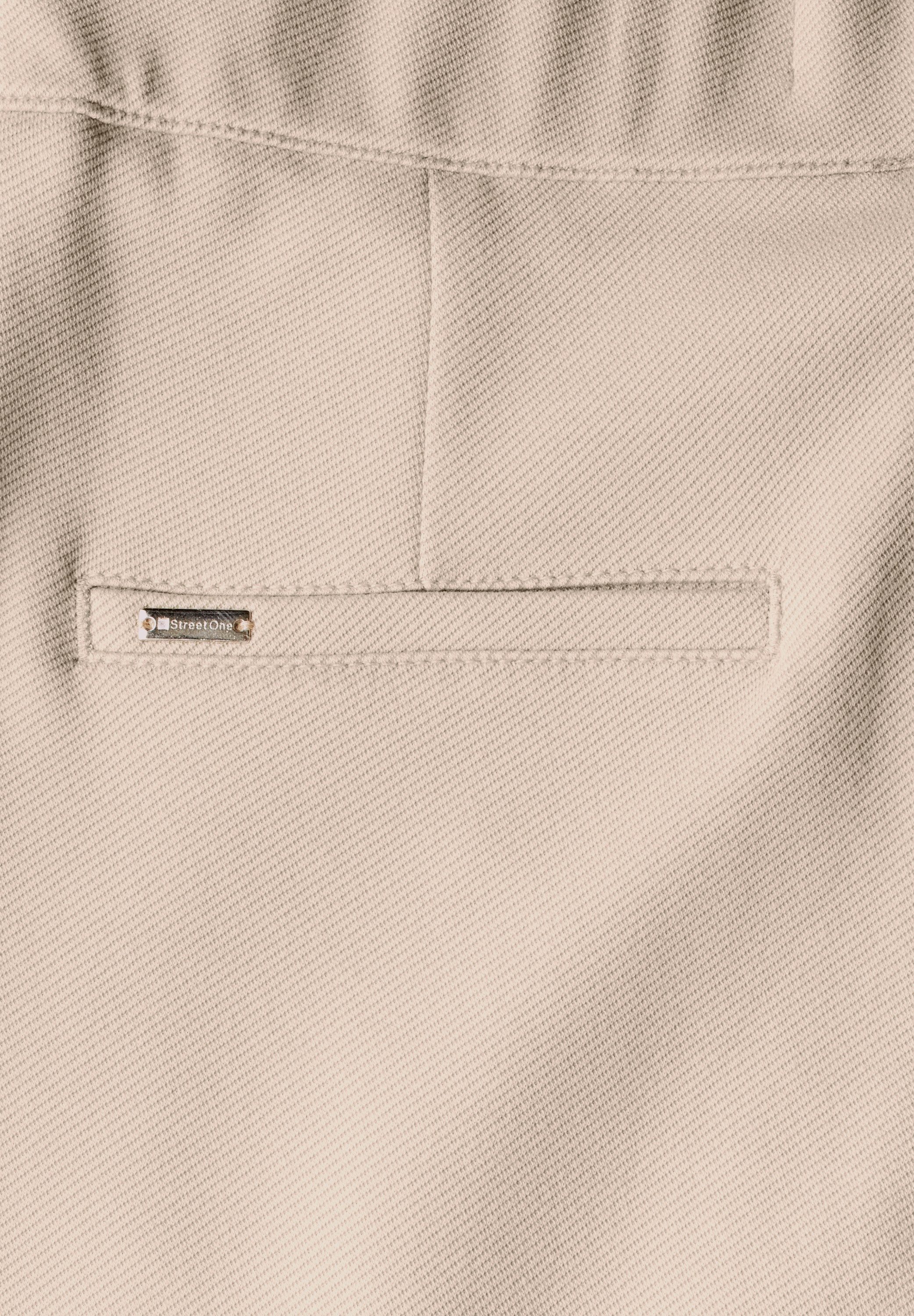 STREET ONE Stoffen broek met zakken opzij