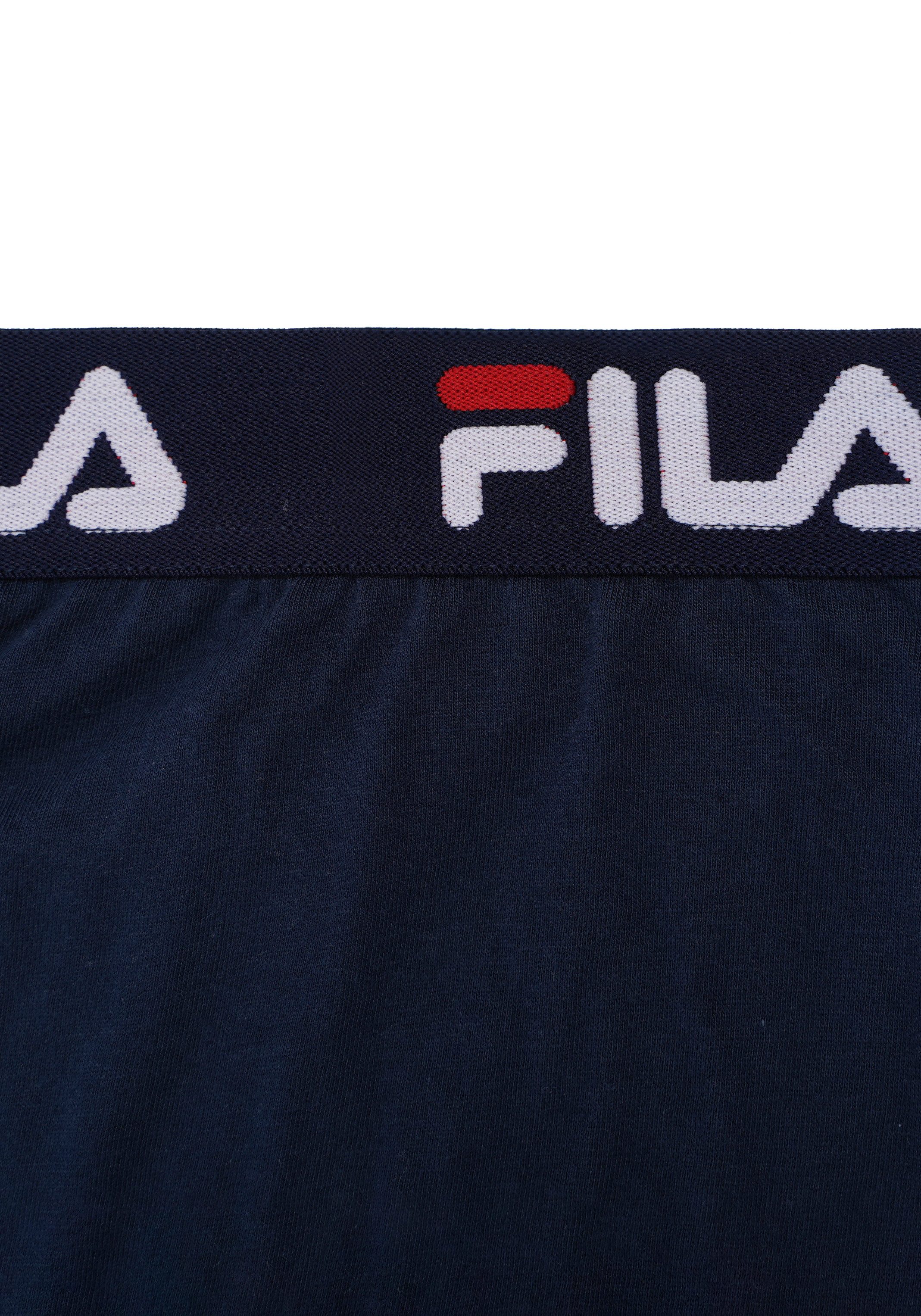 Fila Shortama Broek met elastische logoband en kortarmshirt (2-delig)