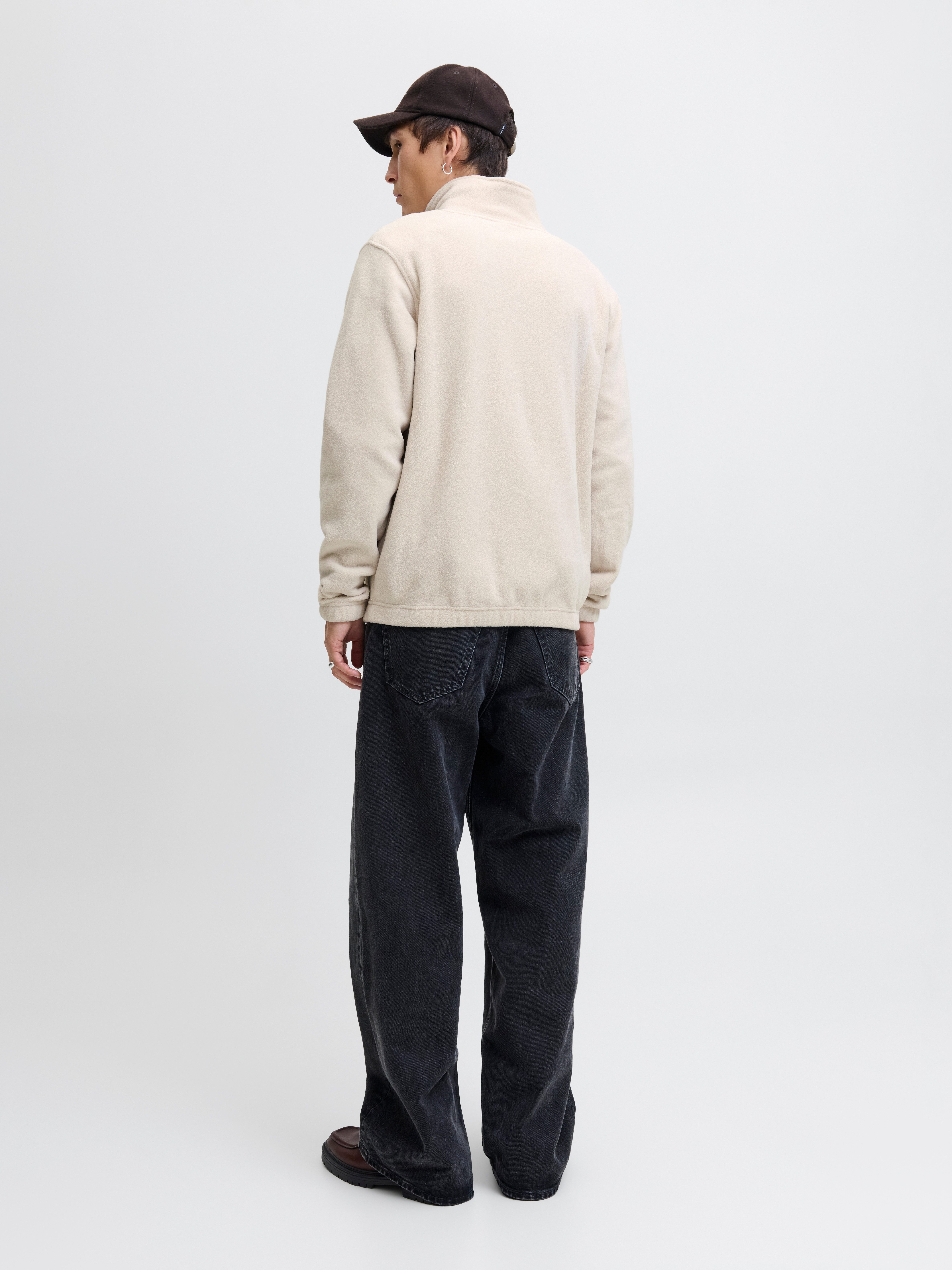 Jack & Jones Sweatshirt JJSOHO HALFZIP FLEECE
