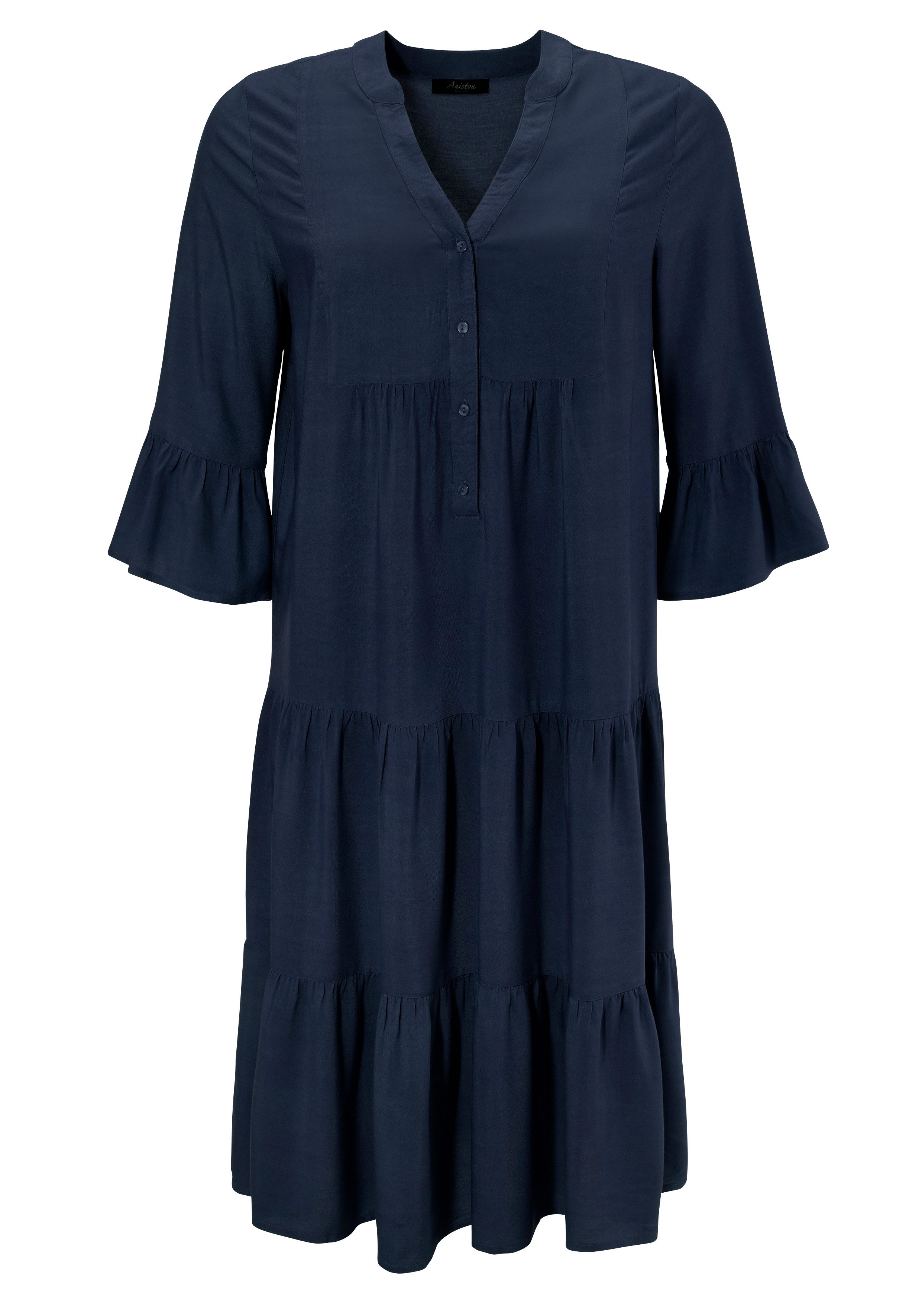 Aniston PLUS Midi-jurk In trendy kleuren - NIEUWE COLLECTIE