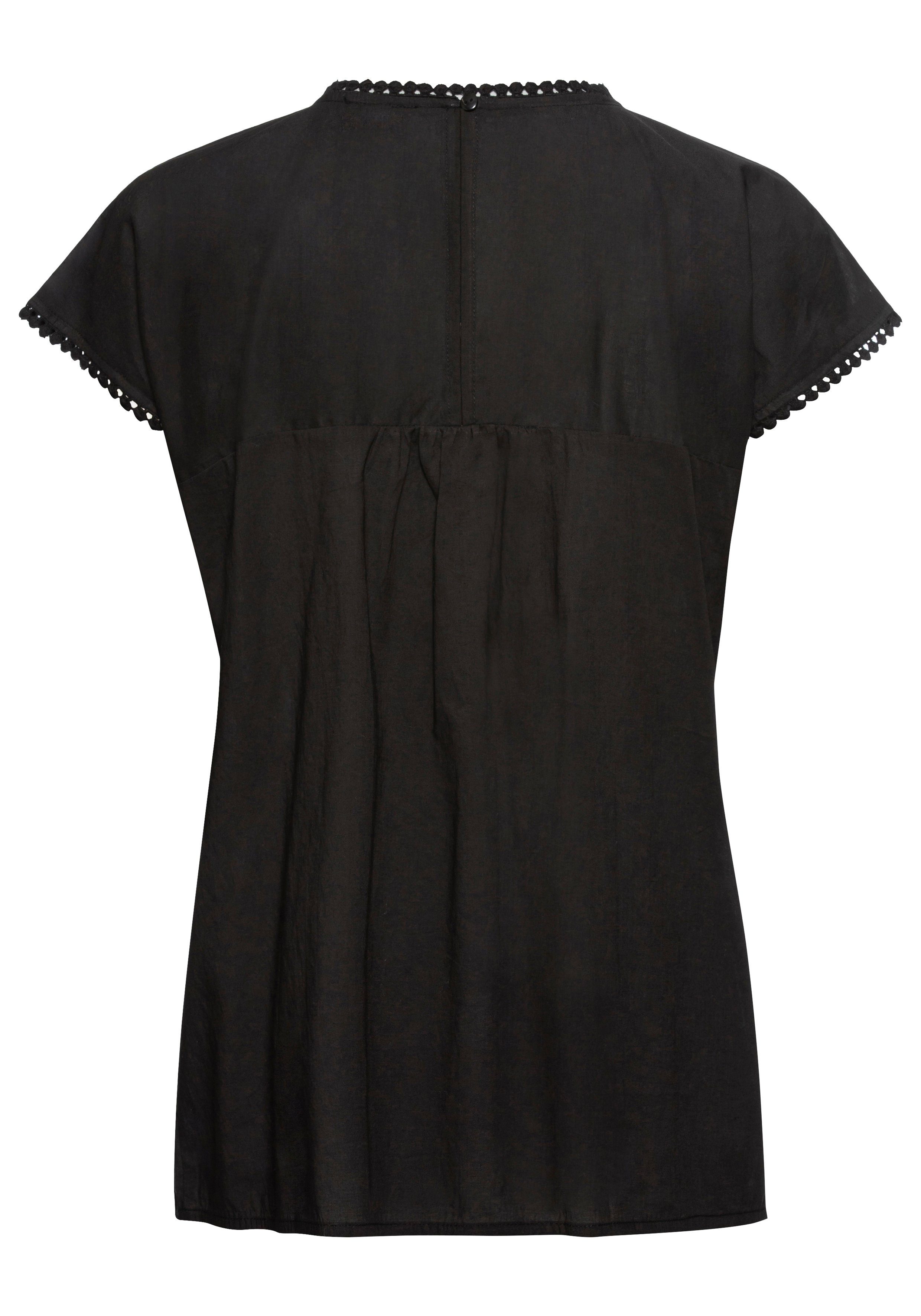 Laura Scott Shirtblouse met boho-details