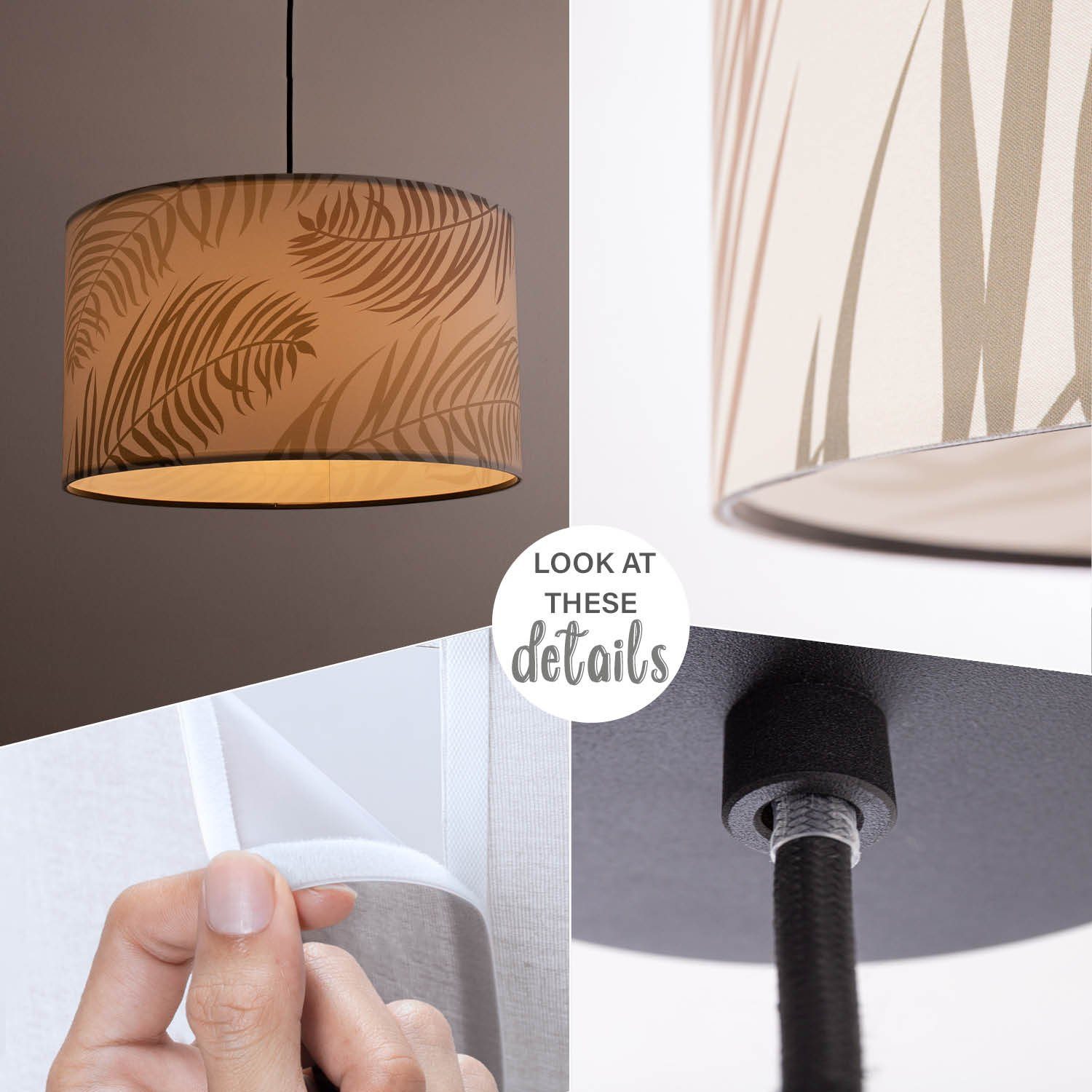 Paco Home Hanglamp Kuba 123 Hanglamp eettafel woonkamer modern lamp kinderkamer jungle