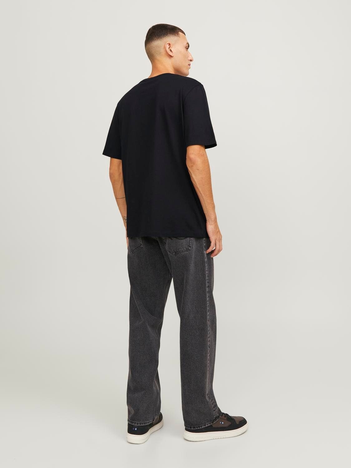 Jack & Jones Shirt met ronde hals JJELOGO TEE SS O-NECK 2 COL SS24 SN
