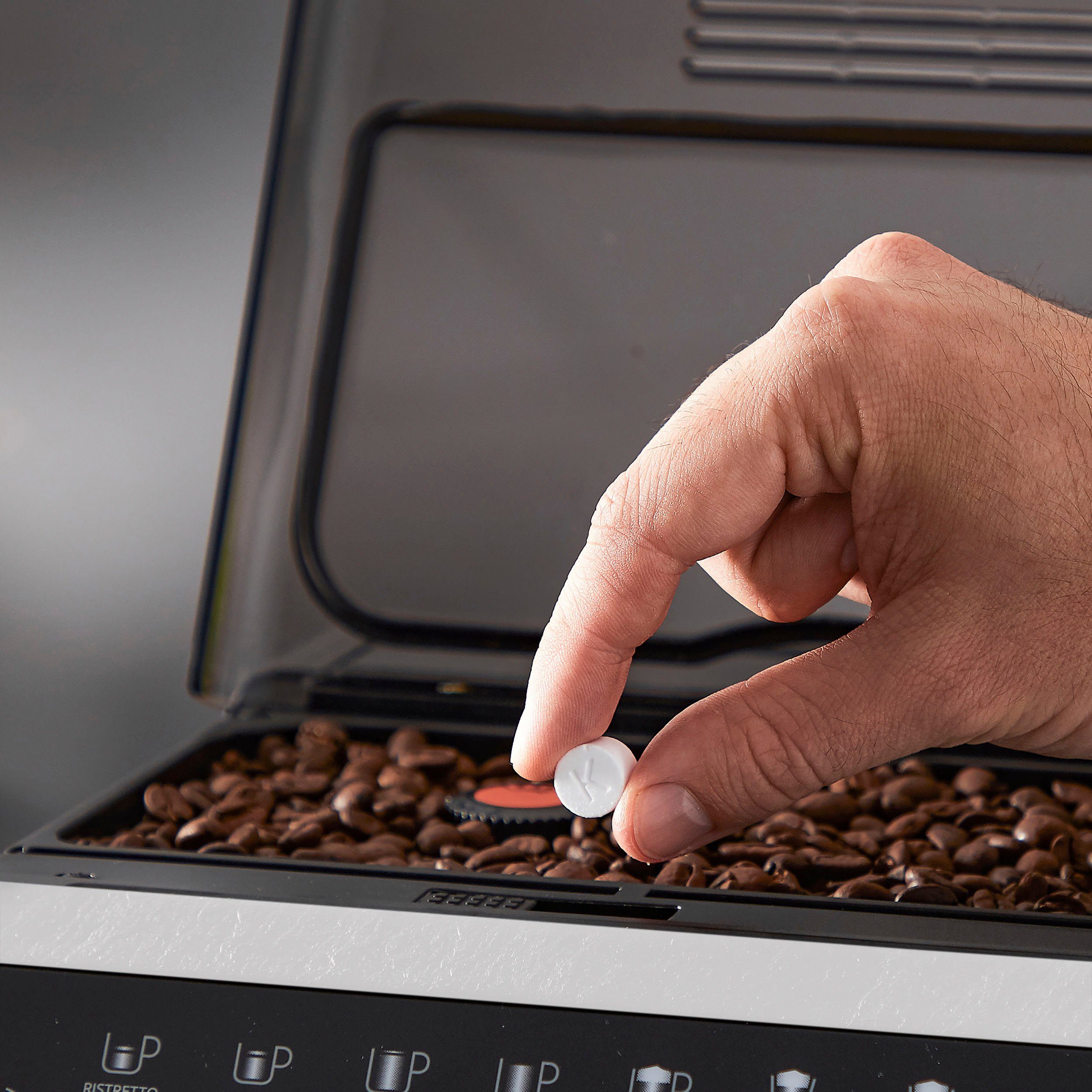 Krups Volautomatisch koffiezetapparaat EA897A Evidence ECOdesign, ecologisch, touch-bediening