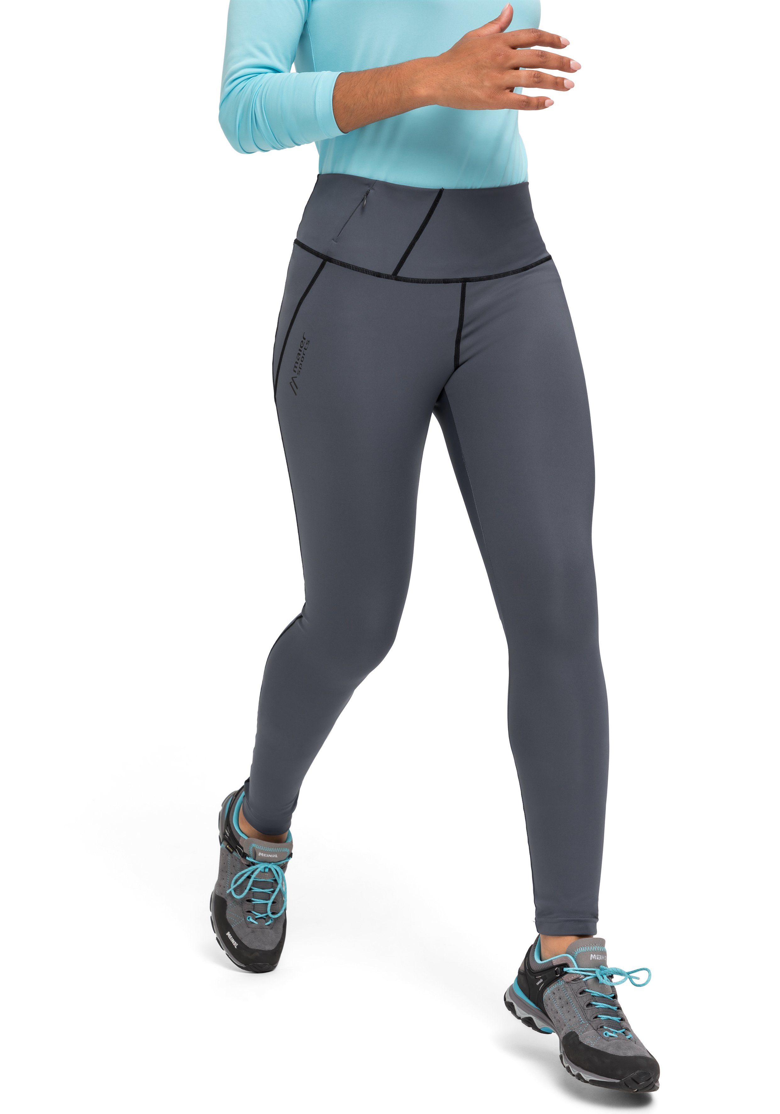 Maier Sports Outdoorbroek Arenit W Dames wandelbroek, lange outdoor-tight, trekkingbroek