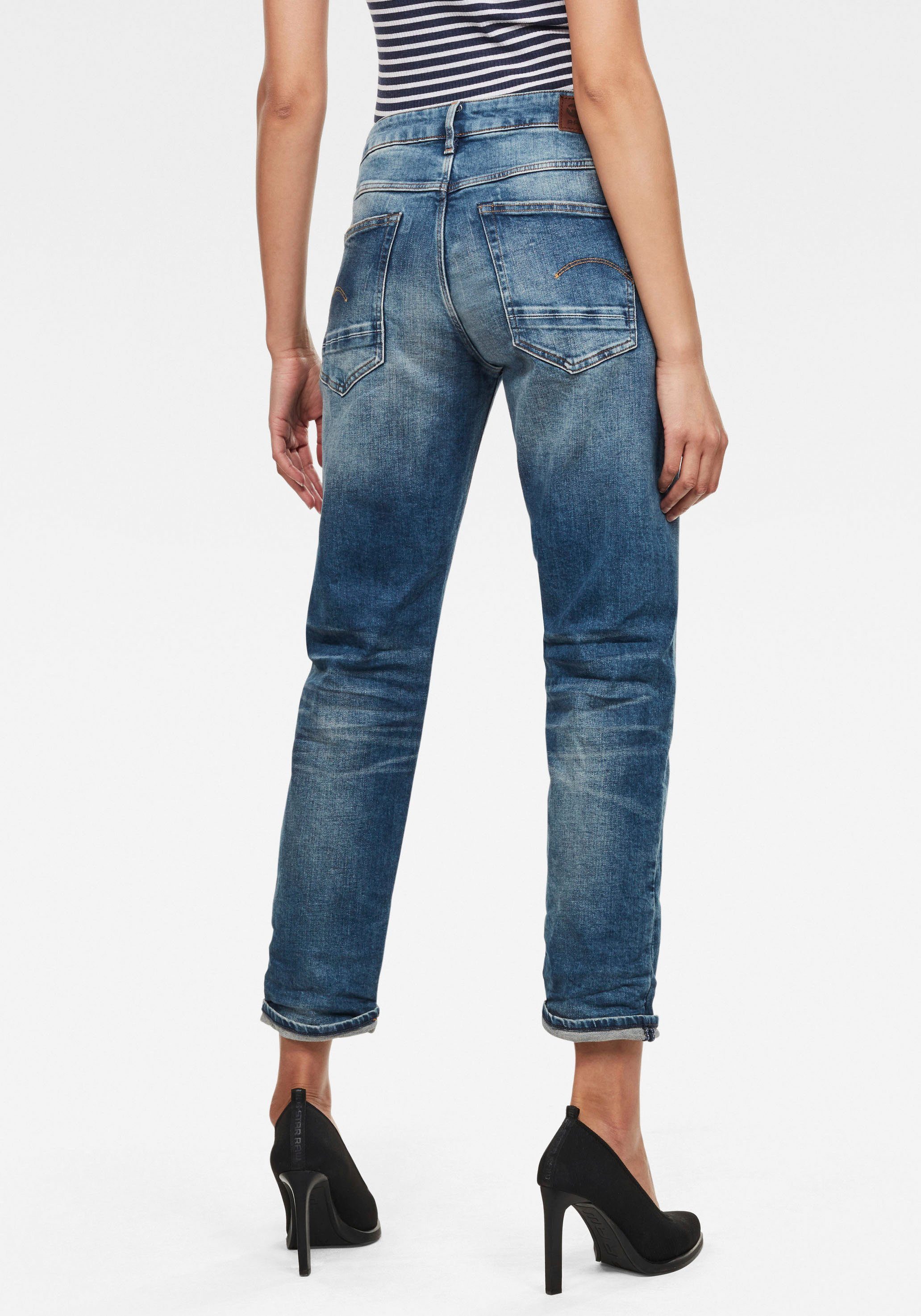 G-Star RAW Boyfriendjeans Kate Boyfriend met authentieke used effecten