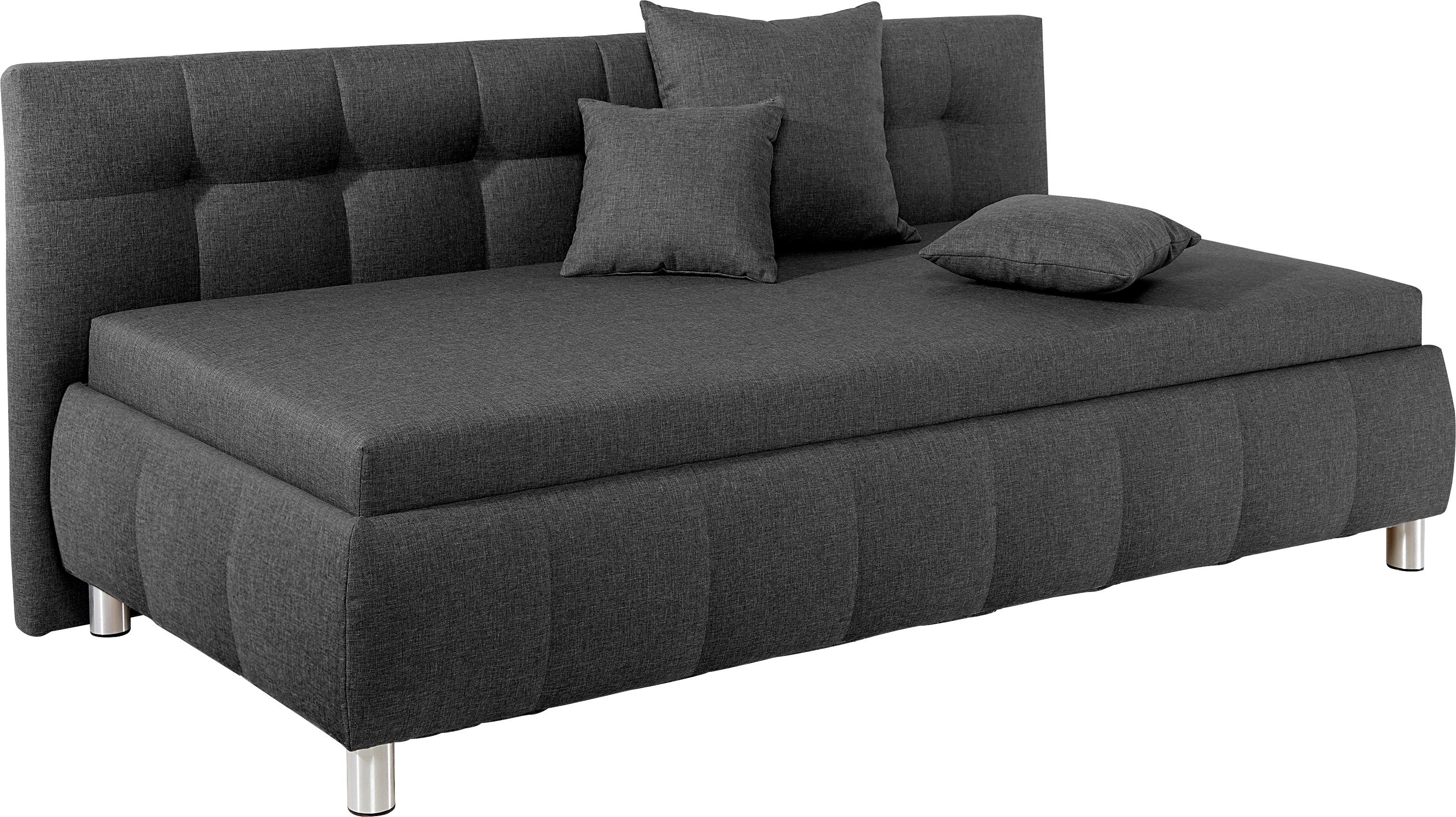 Maintal Bed Malea met bedkist, in 3 breedten, binnenvering- of bonell-matras ter keuze