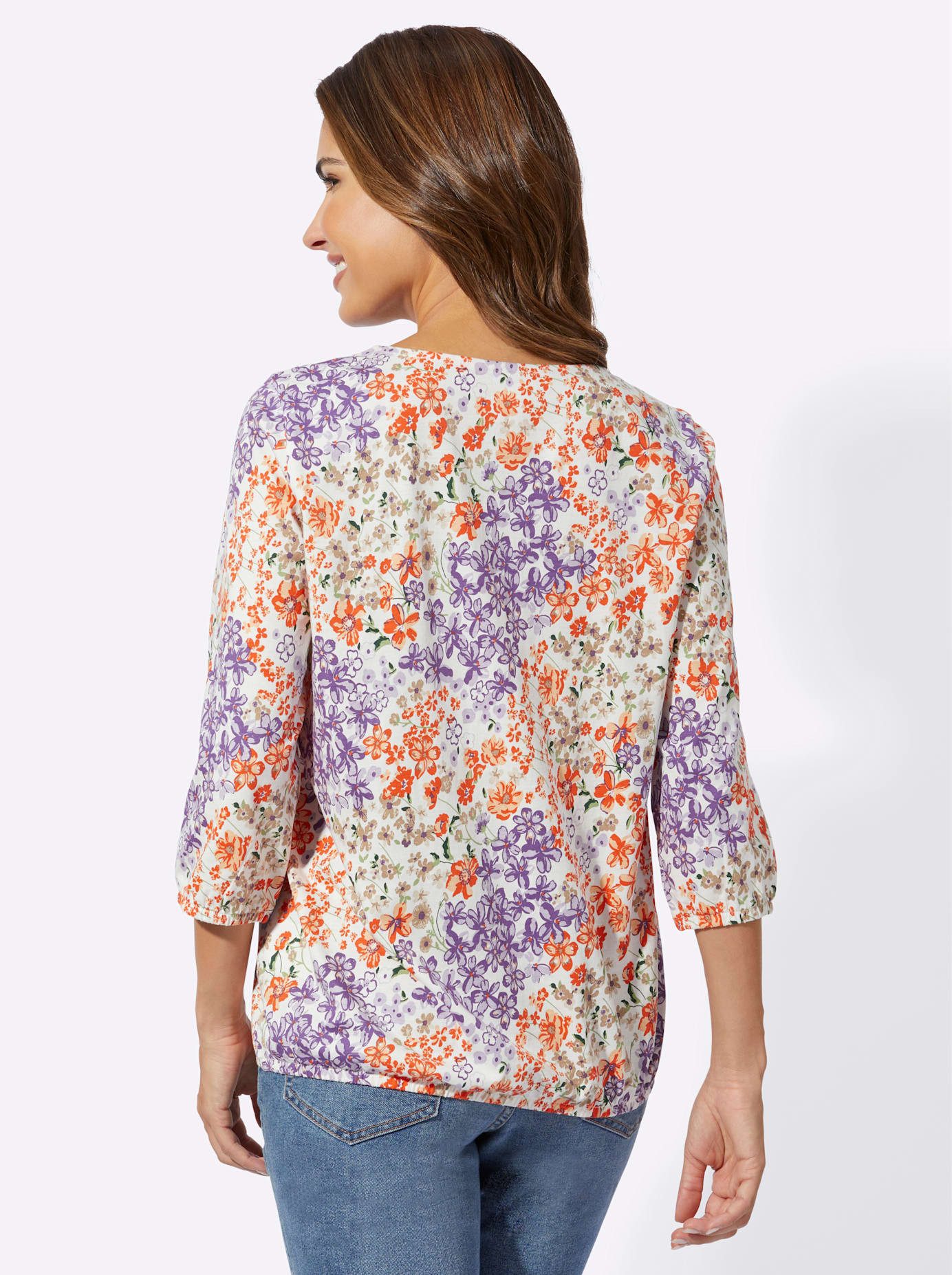 Classic Basics Shirt met 3/4 mouwen Shirt met 3/4-mouwen (1-delig)