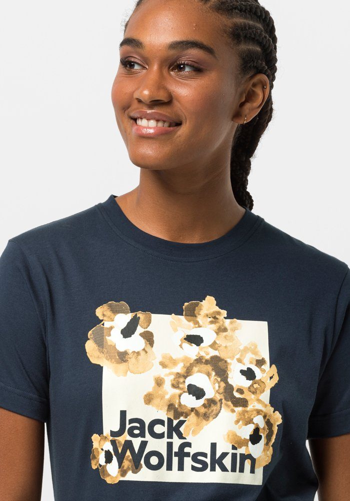 Jack Wolfskin T-shirt FLORELL BOX T W