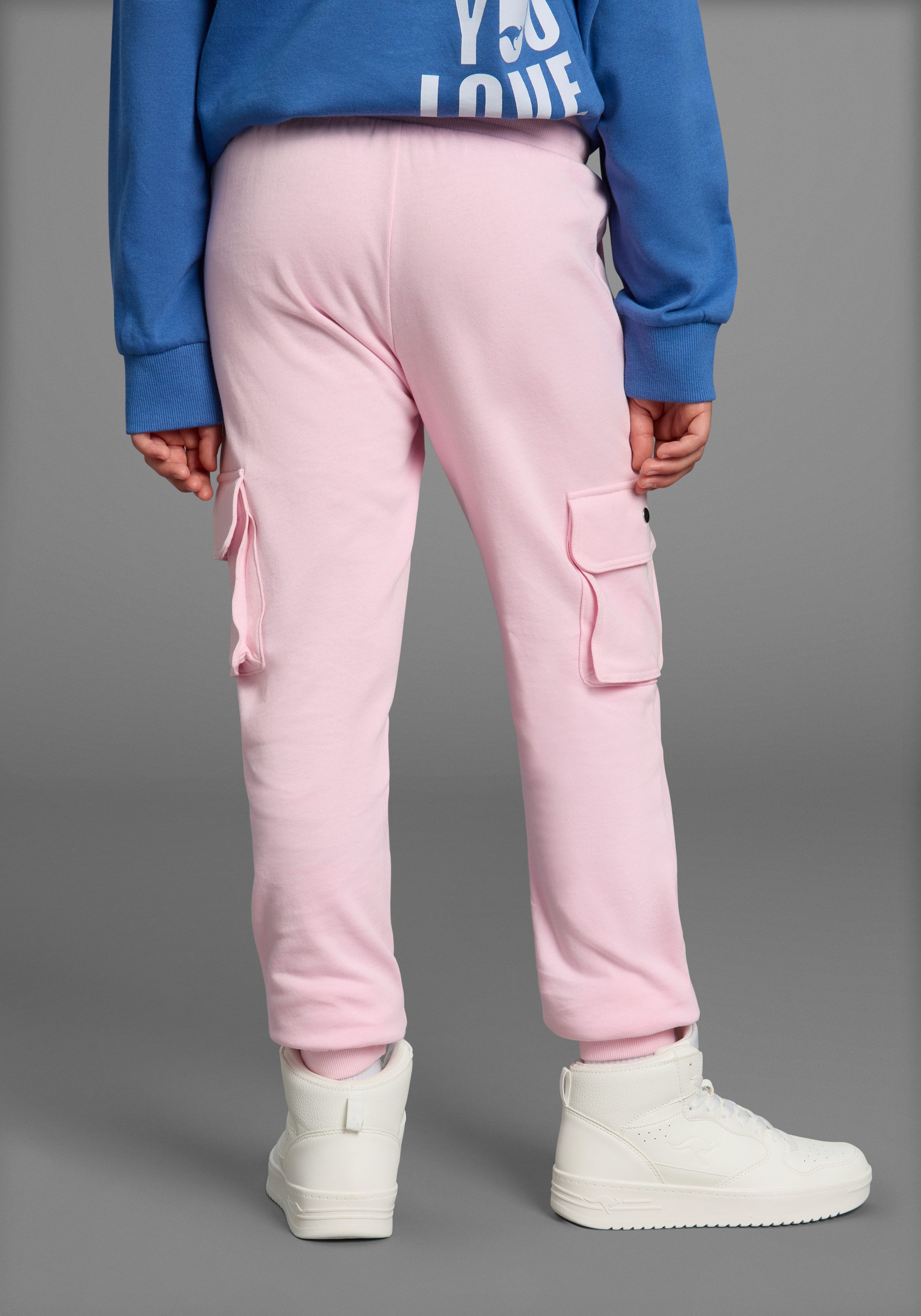 KangaROOS Sweatbroek Cargo-joggingbroek