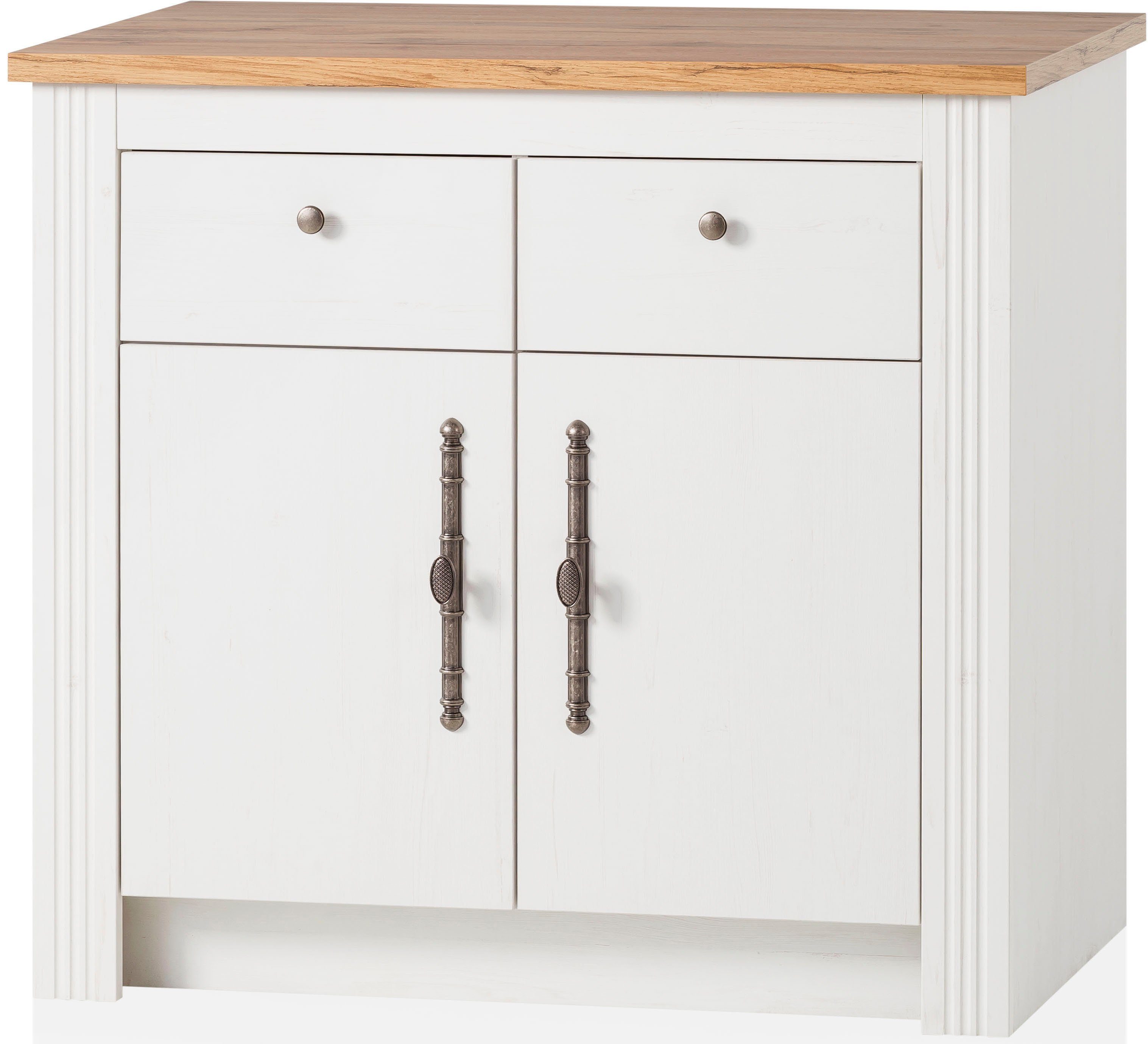 Kochstation Onderkast KS-Westminster in romantische landelijke stijl, breedte 100 cm, exclusief by otto