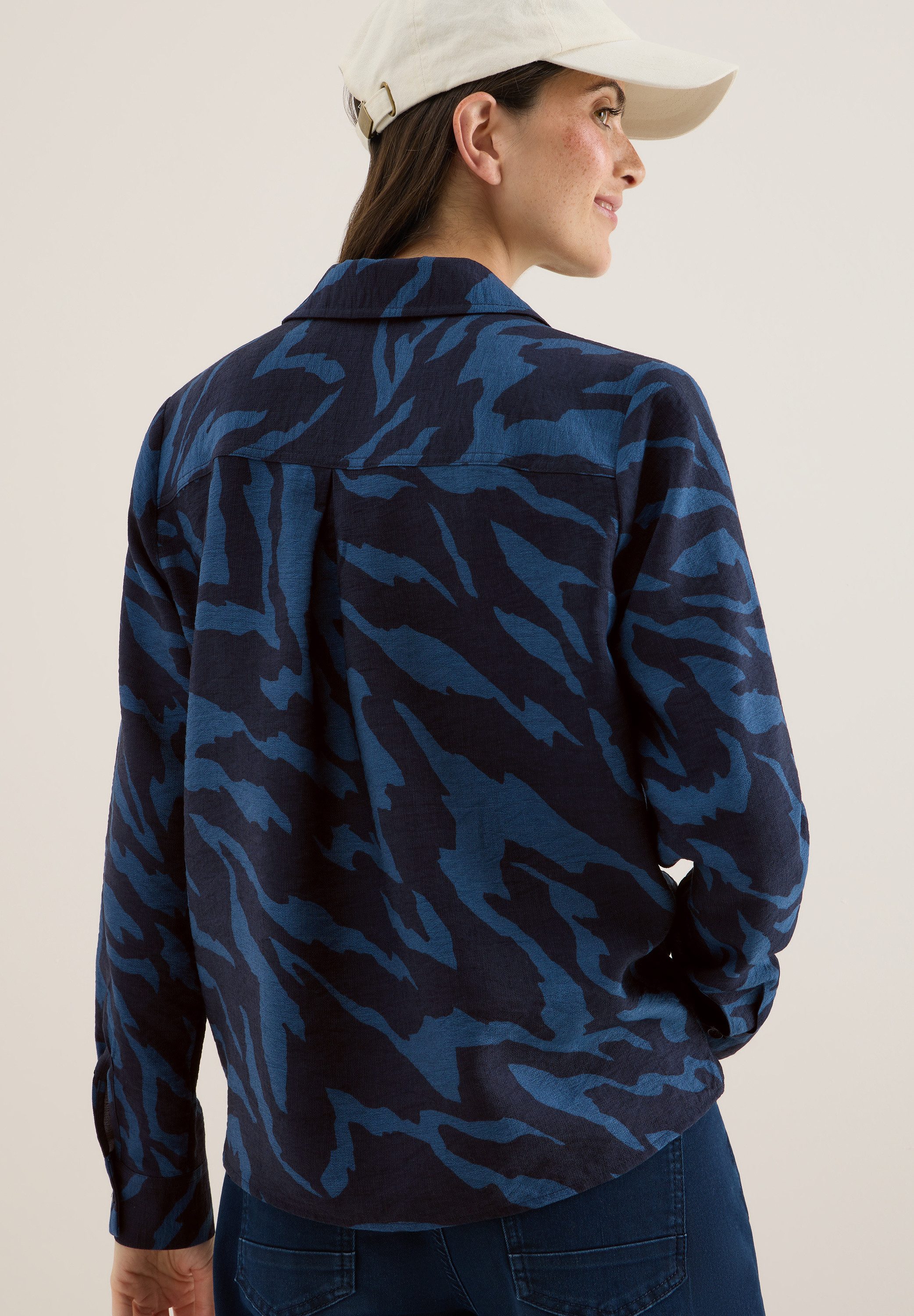 Cecil Overhemdblouse met print all-over