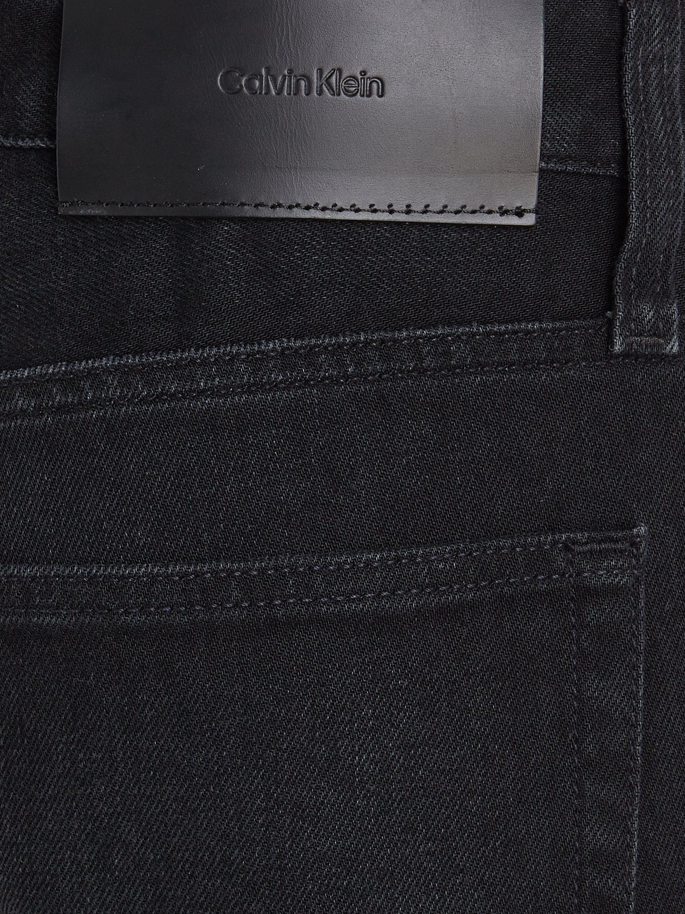 Calvin Klein Slim fit jeans SLIM FIT RINSE BLACK