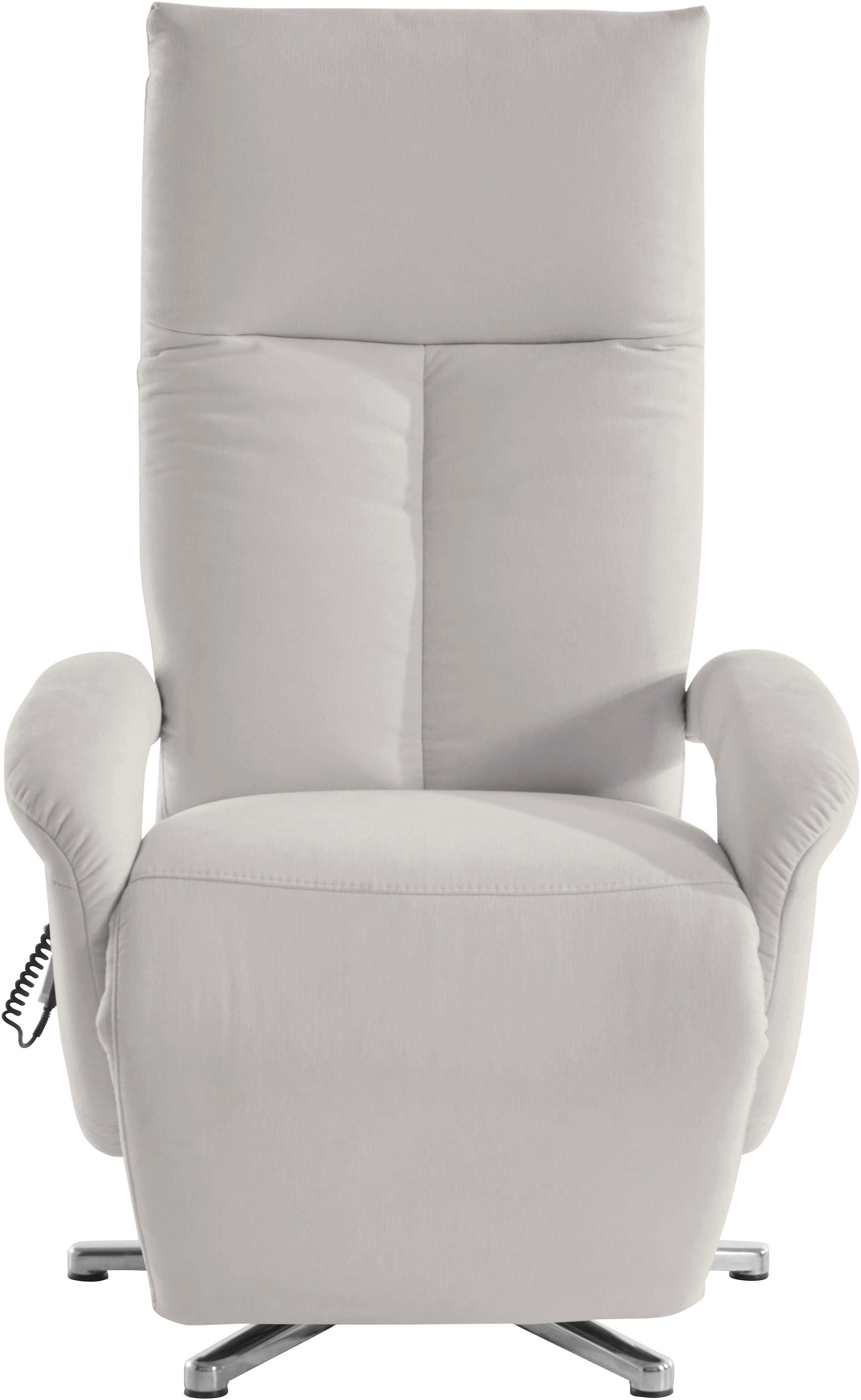 sit&more Relaxfauteuil Tycoon met verstelbare hoofdsteun en 360° draaifunctie keuze tussen handmatige of elektrische functie, ook met accu (draadloos)