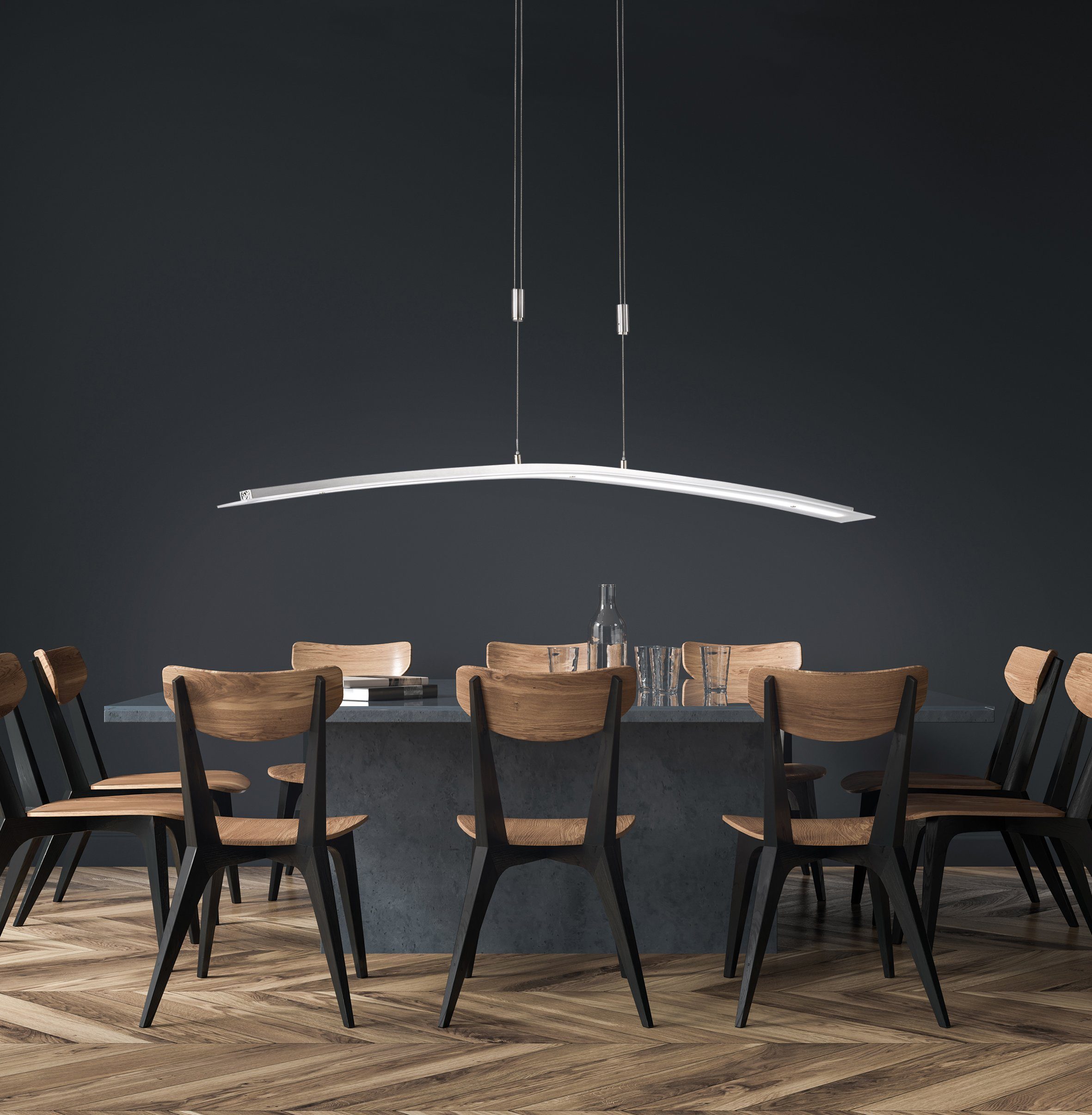 Honsel Leuchten Led-hanglamp Metis