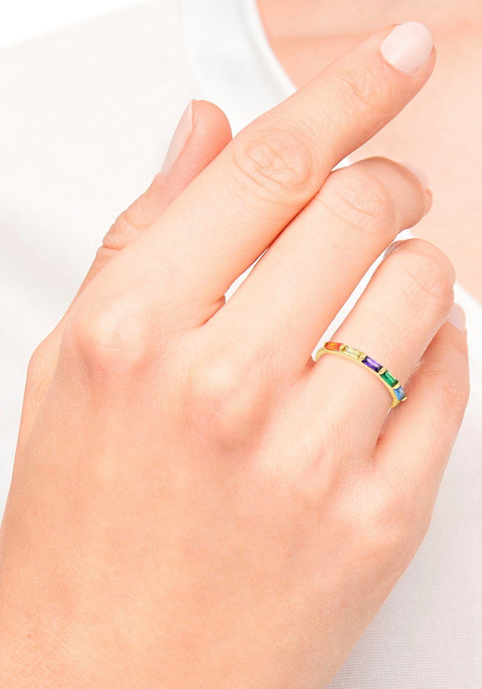 s.Oliver Ring Regenboog, 2035504/-05/-06/-07