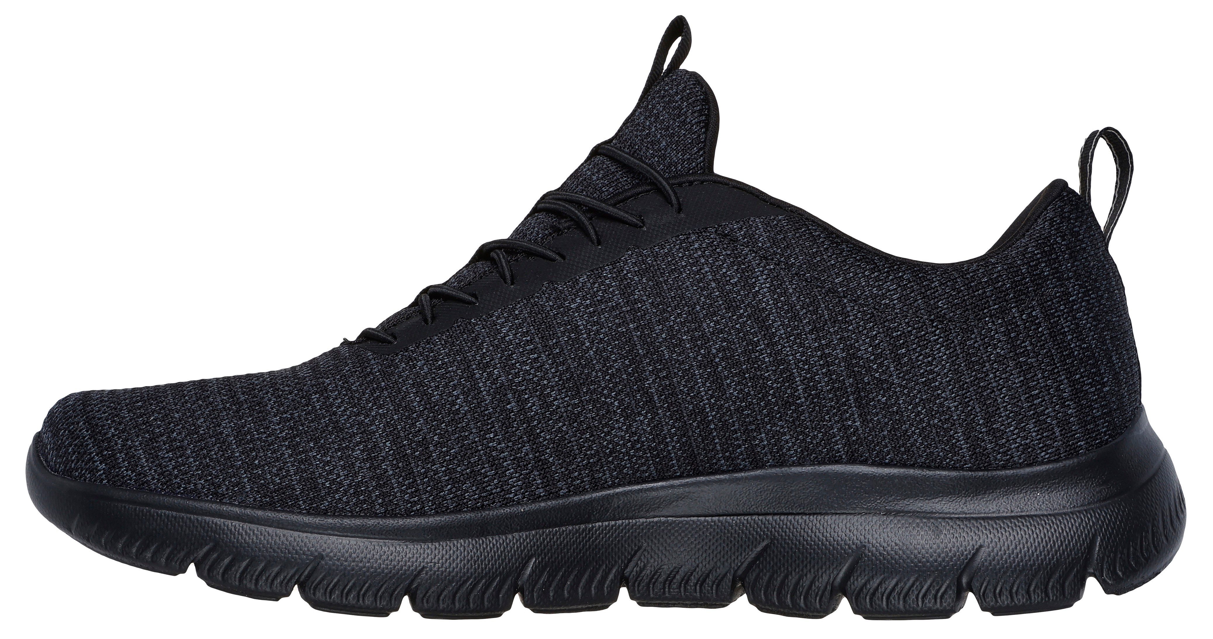 Skechers Slip-on sneakers SUMMITS- slippers, vrijetijdsschoen, lage schoen met elastische veters
