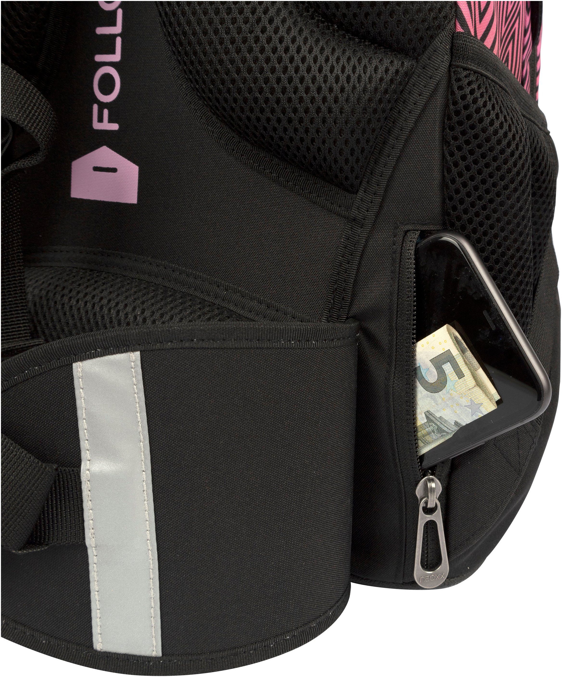neoxx Schoolrugzak Active Pro, Sweet like Sunset