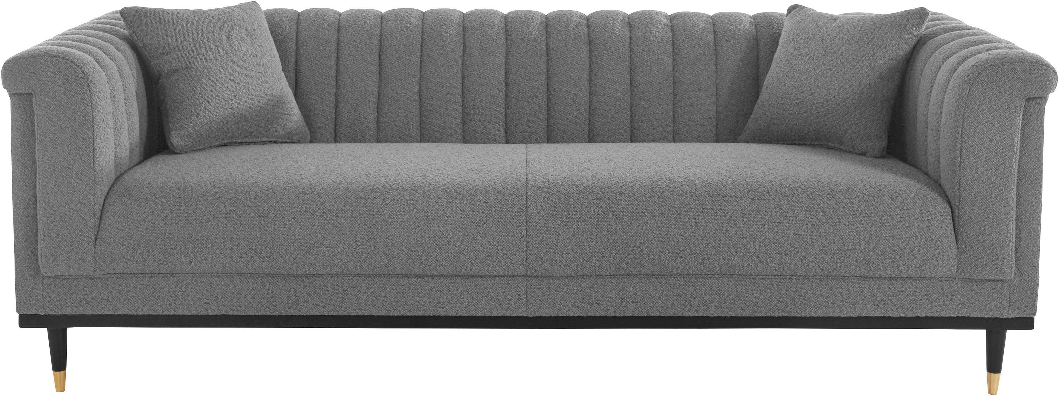 Guido Maria Kretschmer Home&Living 3-zitsbank Chamby New bouclé-structuurbekleding met stiksels bij de leuning