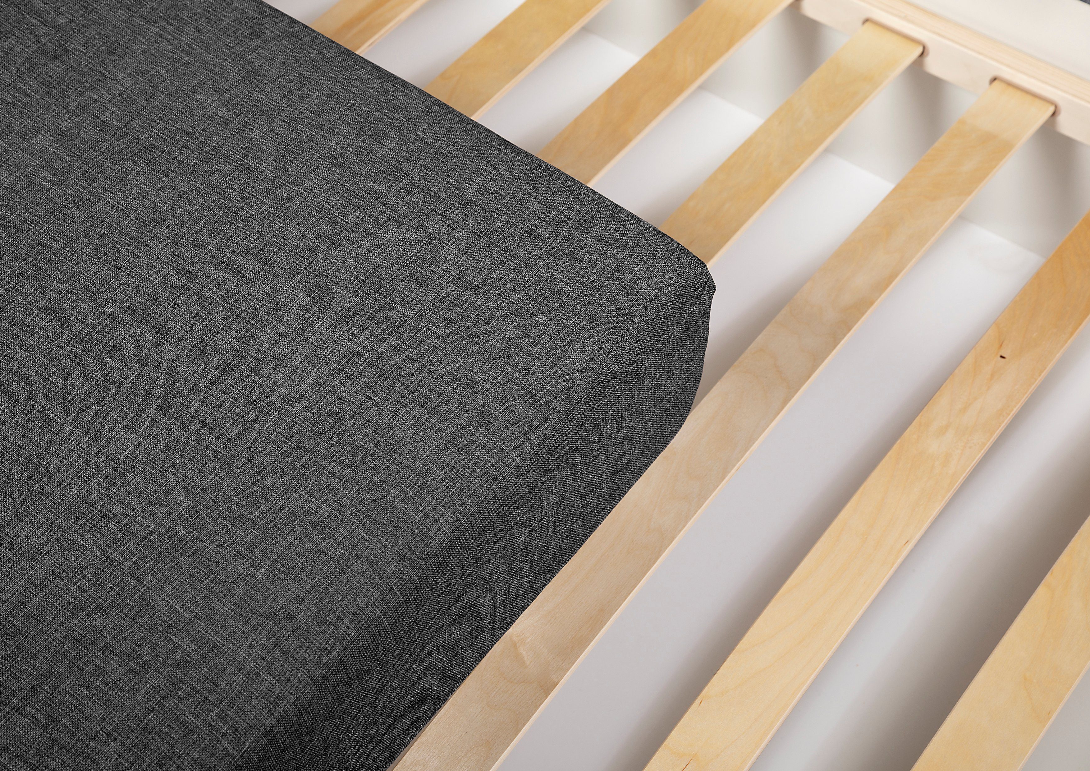 Maintal Bed Malea met bedkist, in 3 breedten, binnenvering- of bonell-matras ter keuze