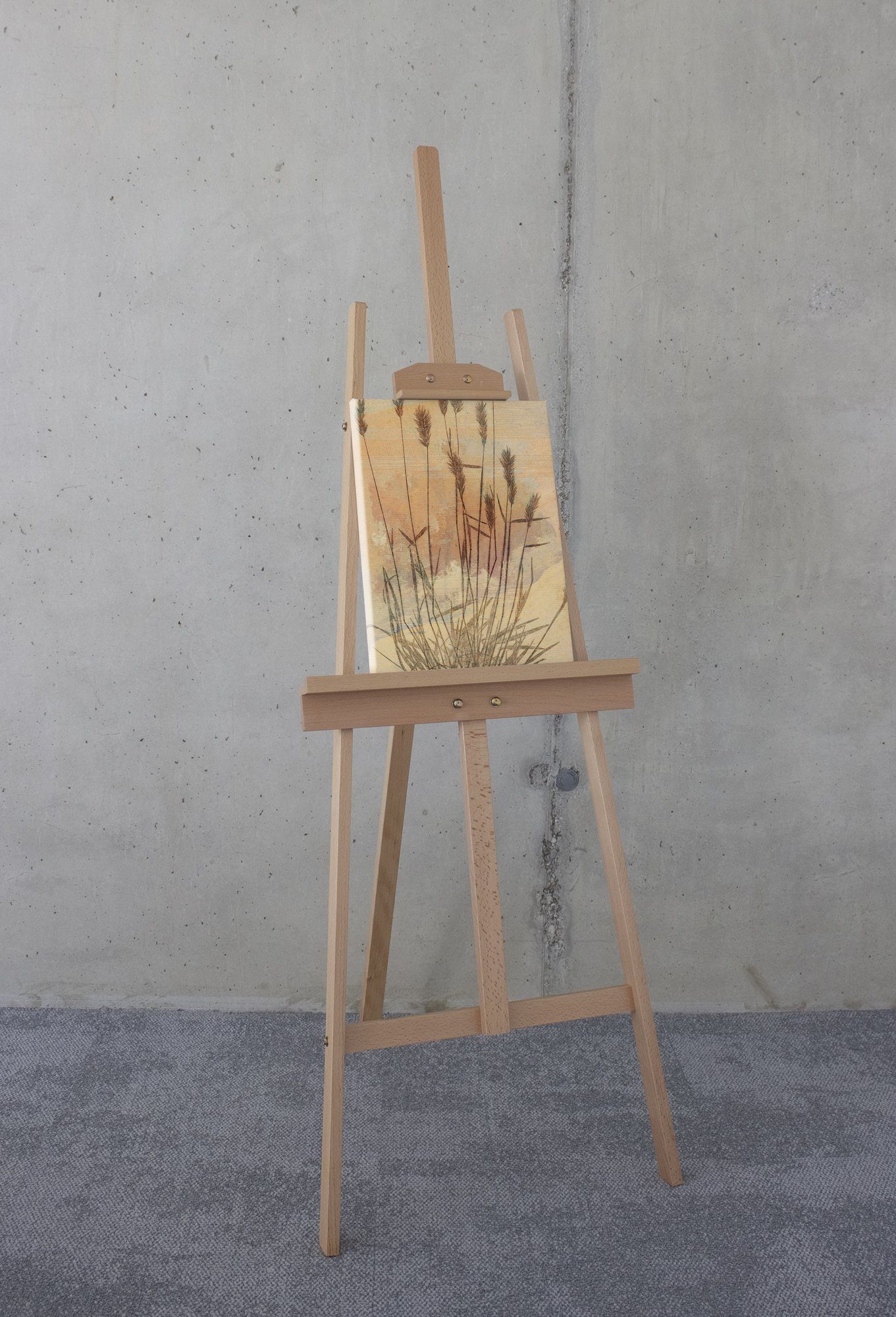 Komar Artprint op linnen Pressed Reed - Afmeting 30 x 40 cm (1 stuk)