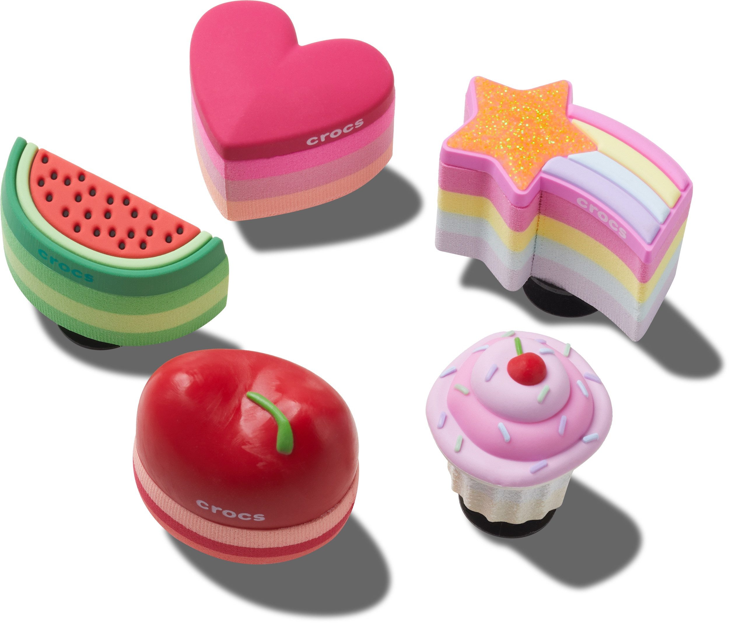 Crocs Schoenbutton Jibbitz™ Stacked Sweets (set, 5-delig, Geen speelgoed. Niet geschikt voor kinderen jonger dan 3 jaar)