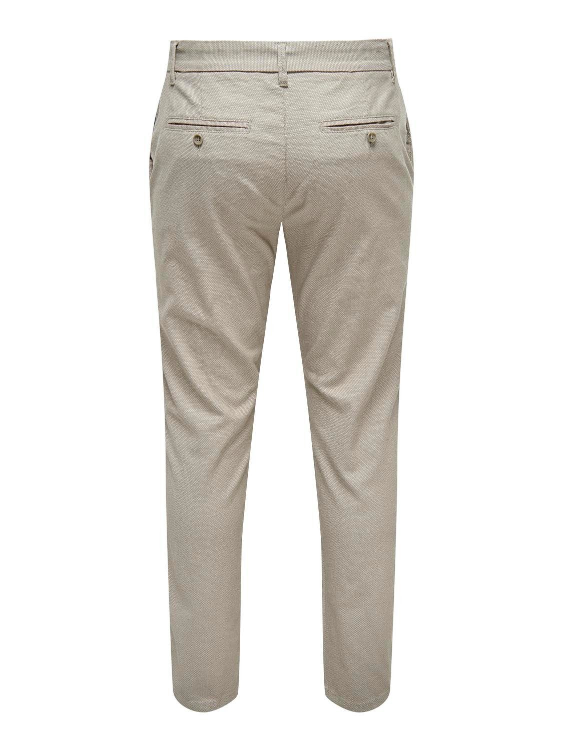 ONLY & SONS Pantalon ONSMARK PETE SLIM DOBBY 0058 PANT NOOS