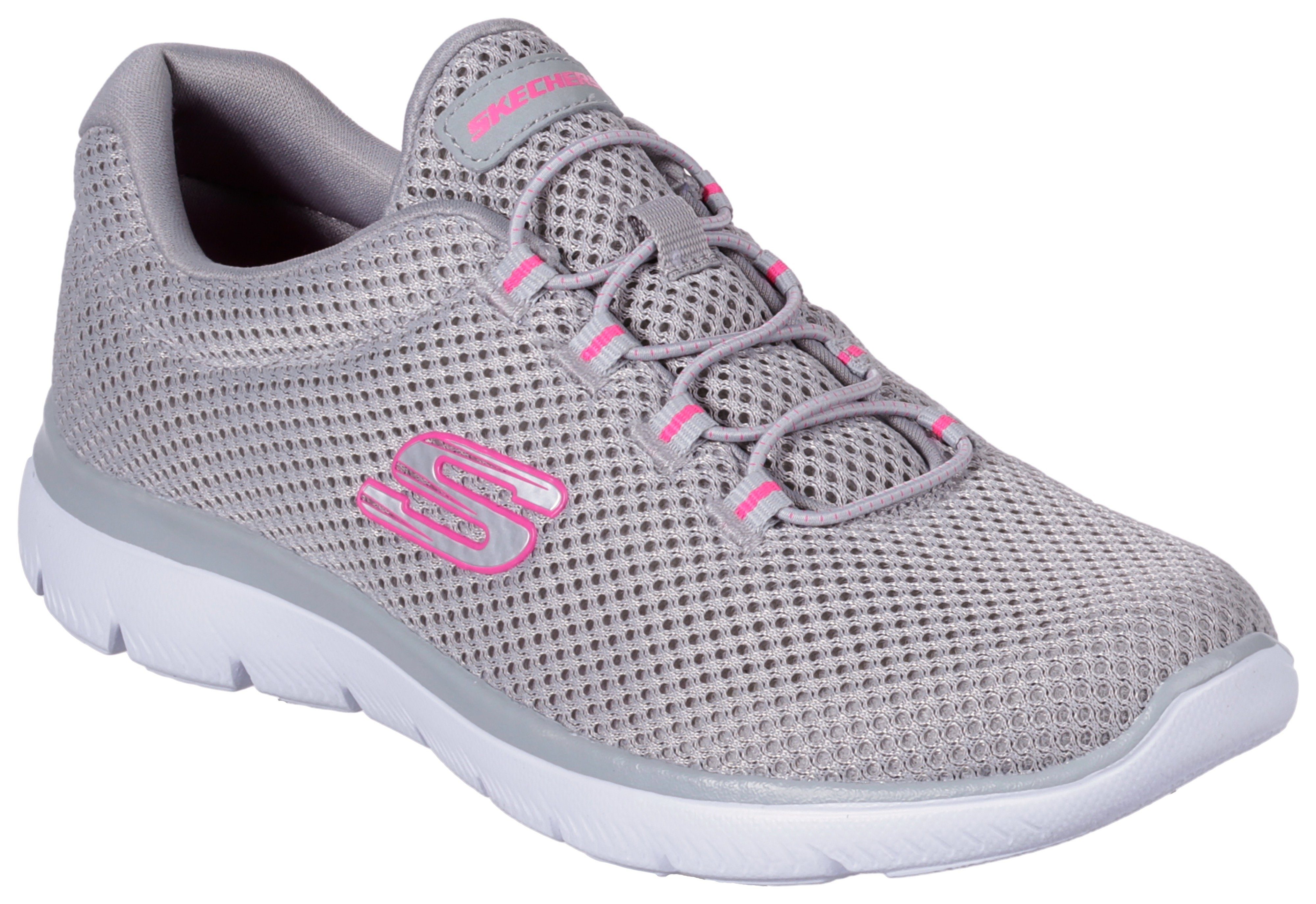 Skechers Slip-on sneakers Summits met comfortabele binnenzool