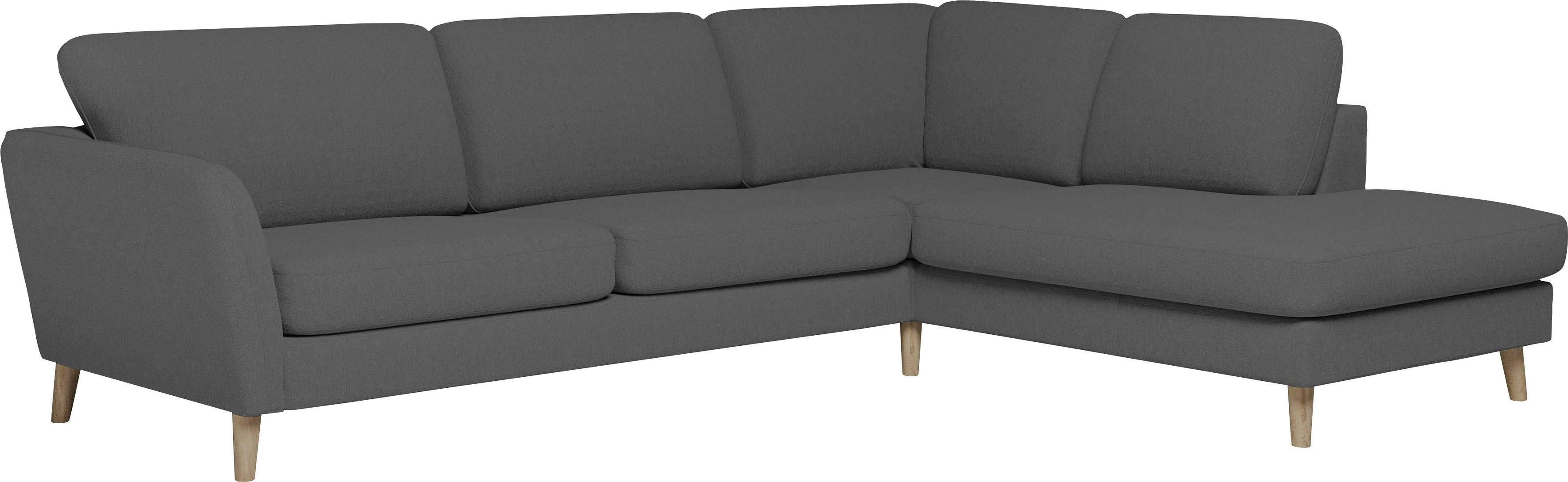 Home affaire Hoekbank MARSEILLE 278/202 cm, L-vorm, ottoman rechts/links, verschillende bekledingen