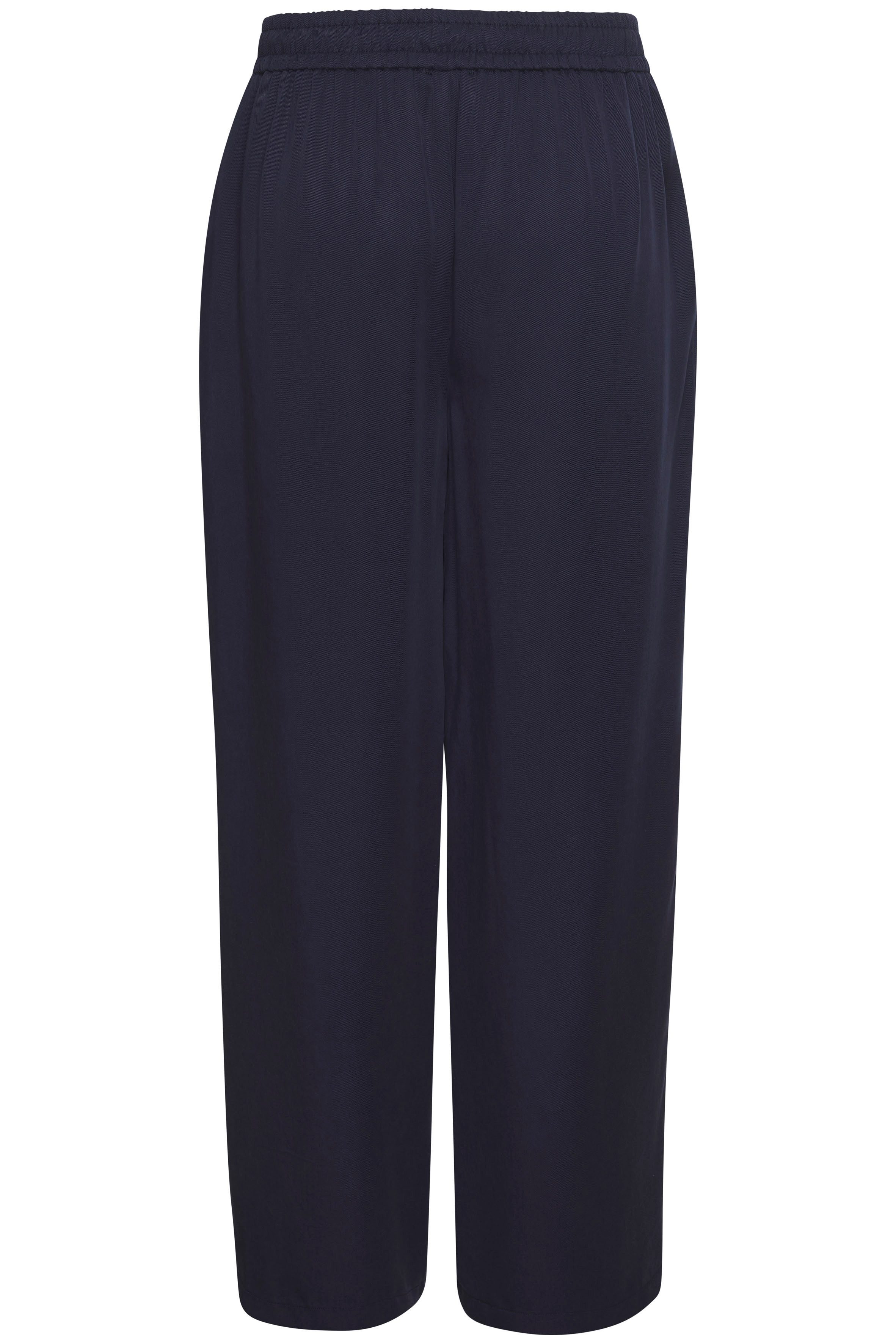 Lascana Pantalon met bindband, palazzobroek van lyocell met zakken