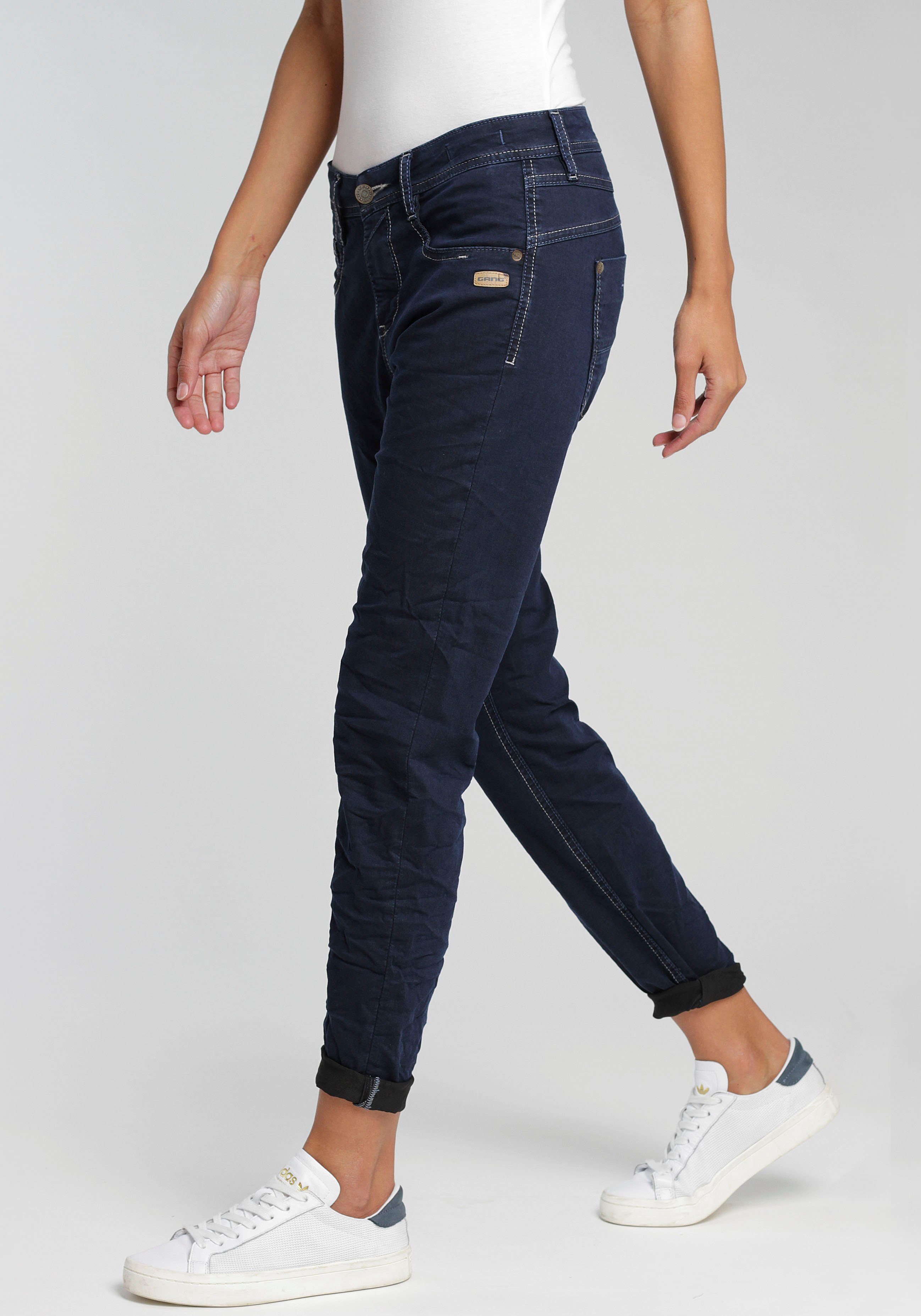 GANG Relax fit jeans 94AMELIE met dubbele rechter achterzak