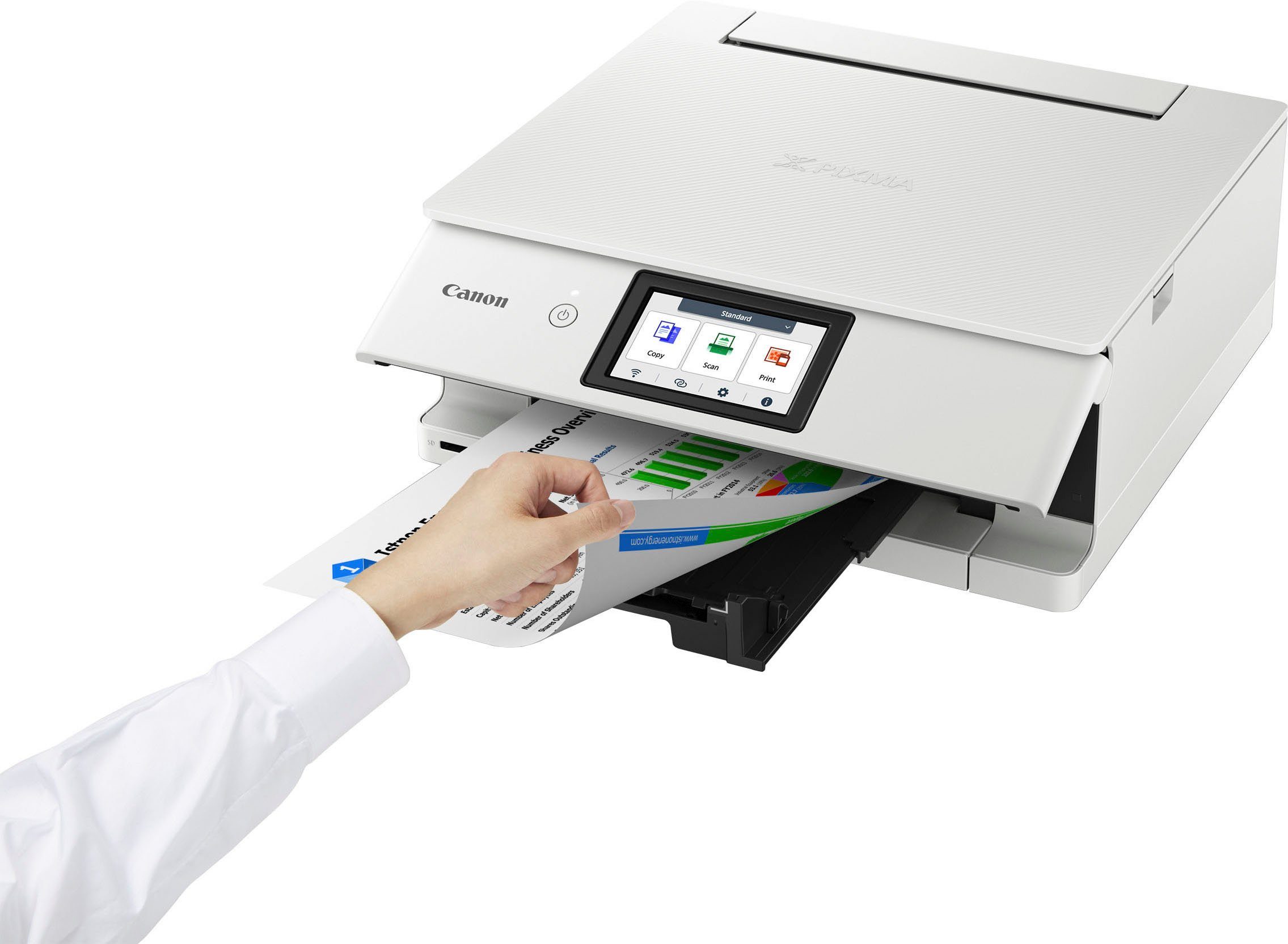 Canon All-in-oneprinter PIXMA TS8751 3-in-1 functie met 6-kleurensysteem