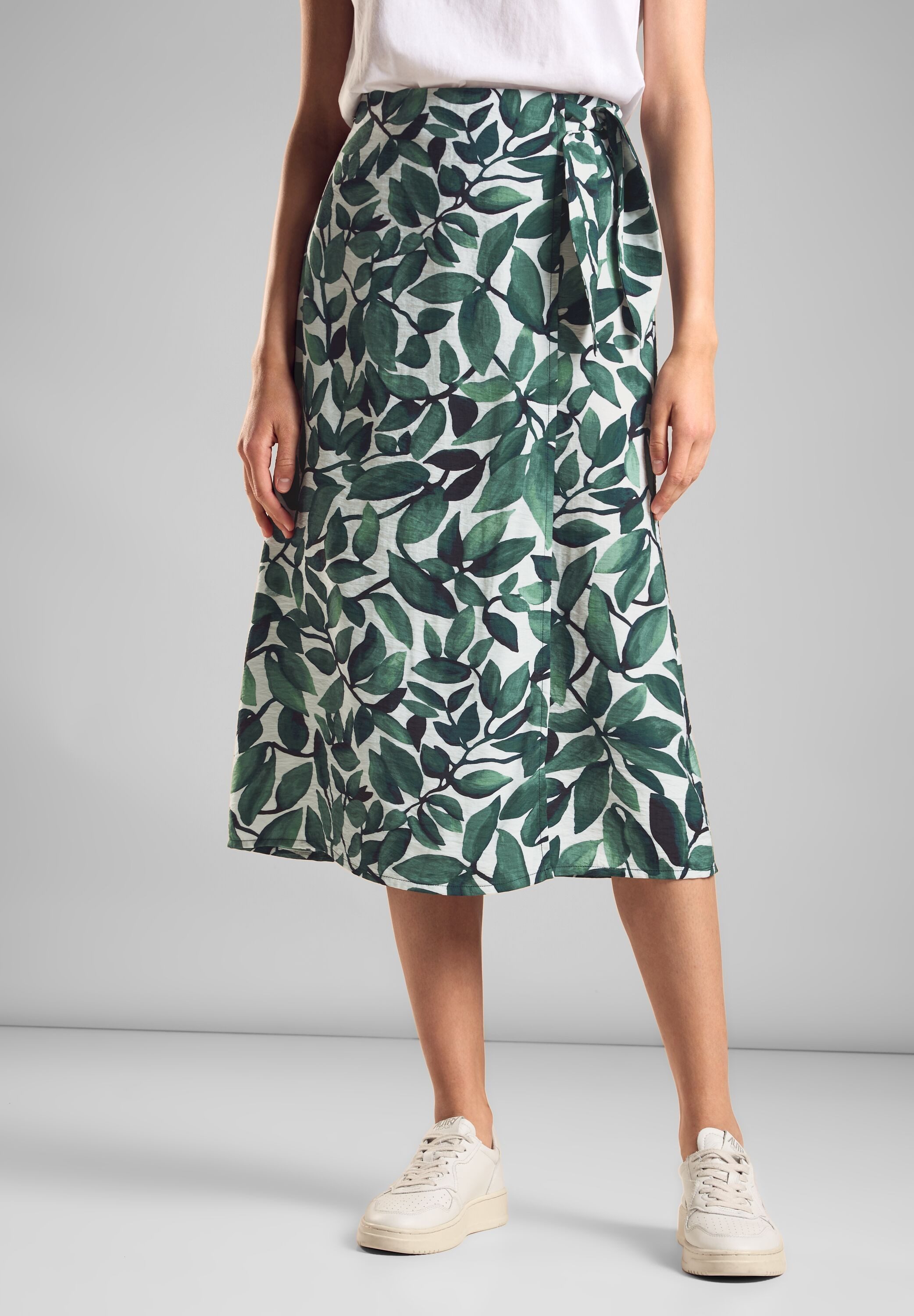 STREET ONE Wikkelrok met print all-over