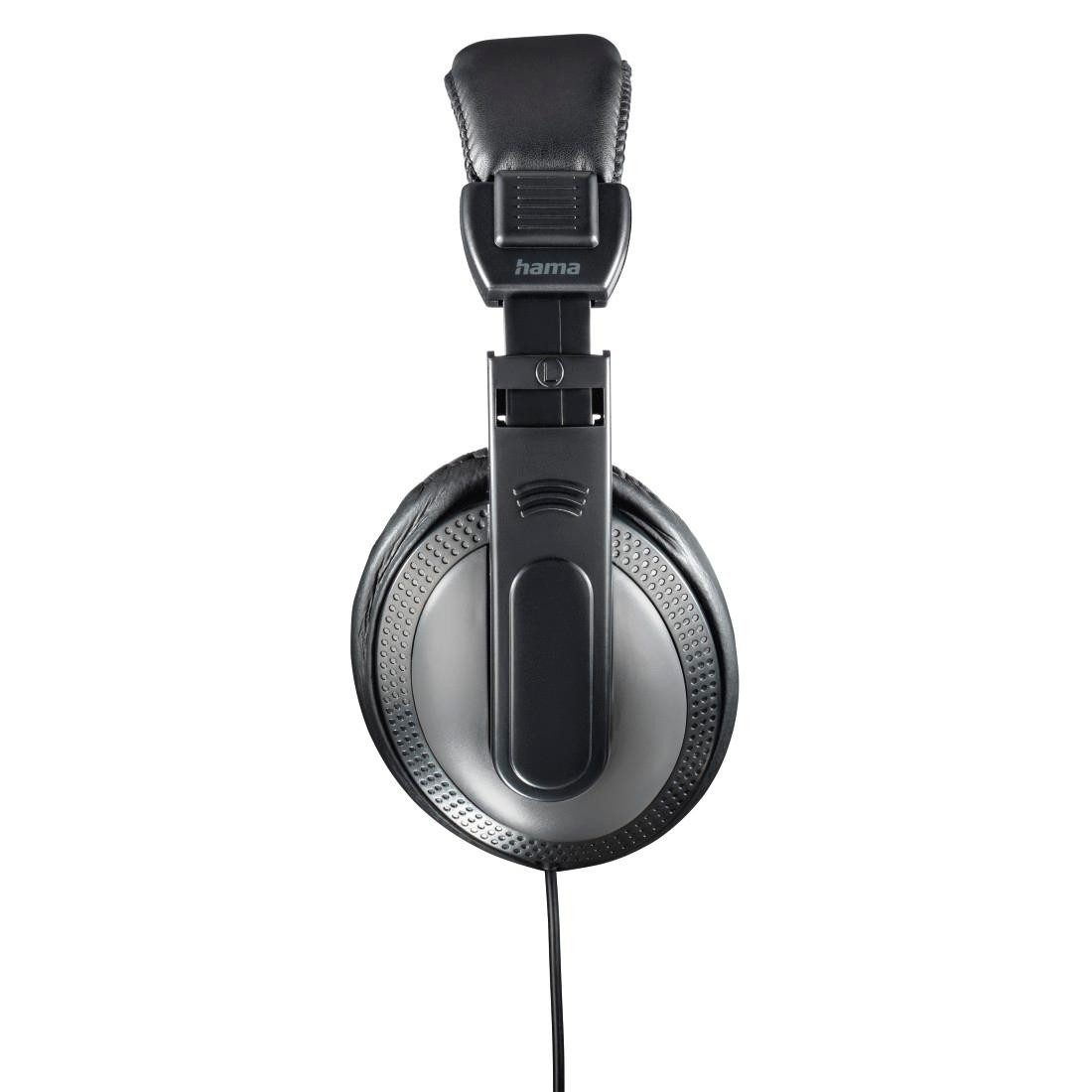 Hama Over-ear koptelefoon TV koptelefoon over-ear zwart, eenzijdig lang kabel 6m jack