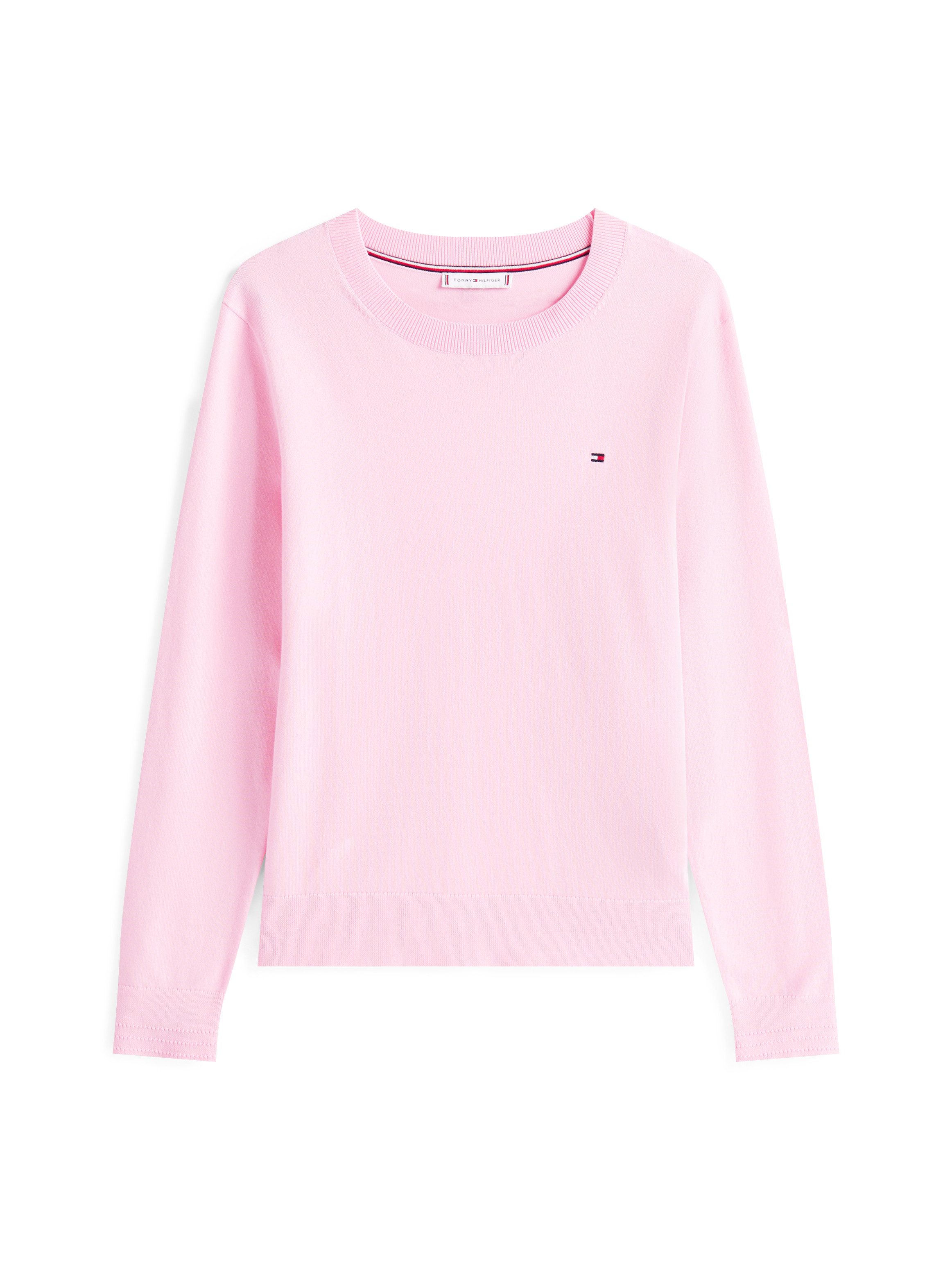 Tommy Hilfiger Trui met ronde hals CO JERSEY STITCH LS C-NK SWT