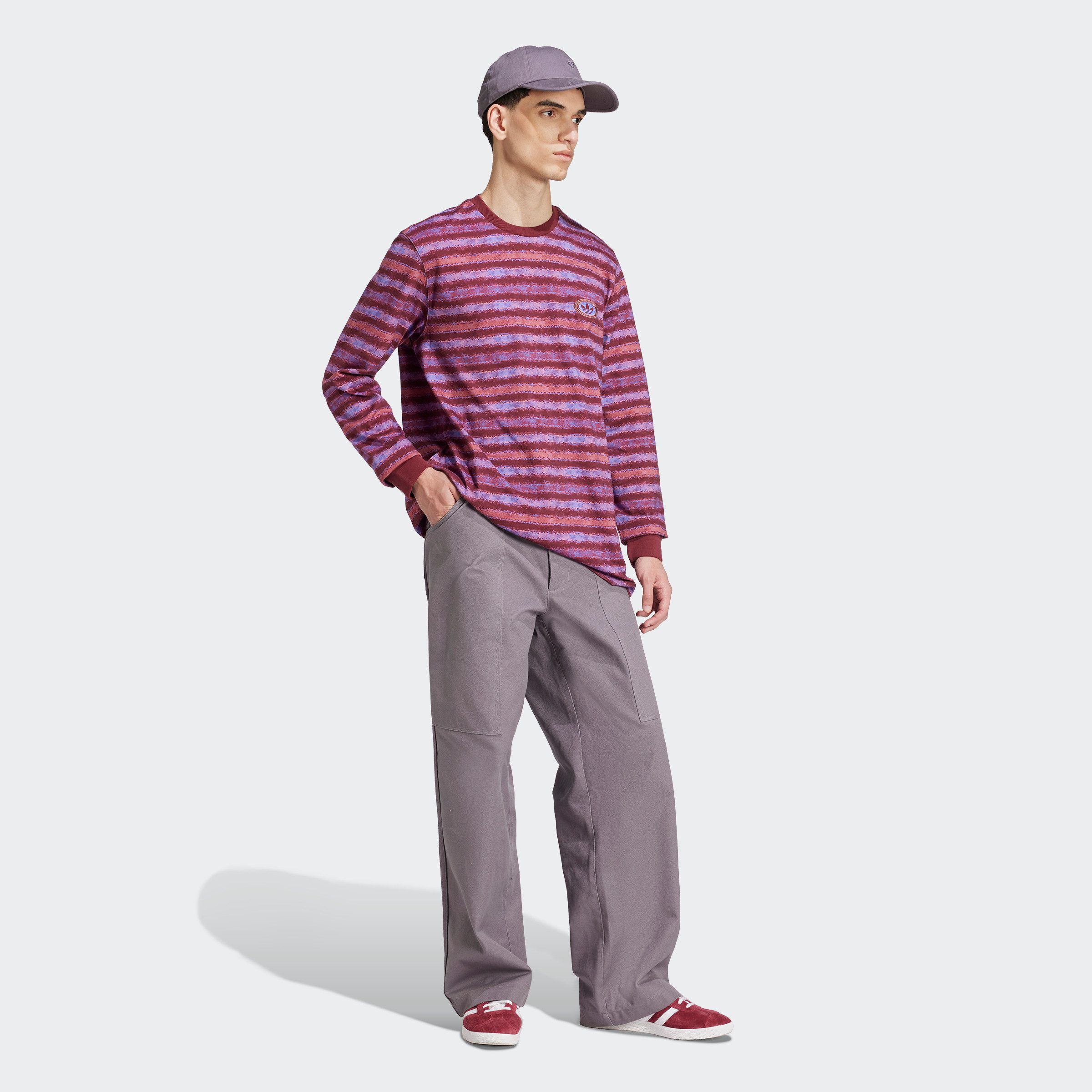 adidas Originals Shirt met lange mouwen LS STRIPE TEE