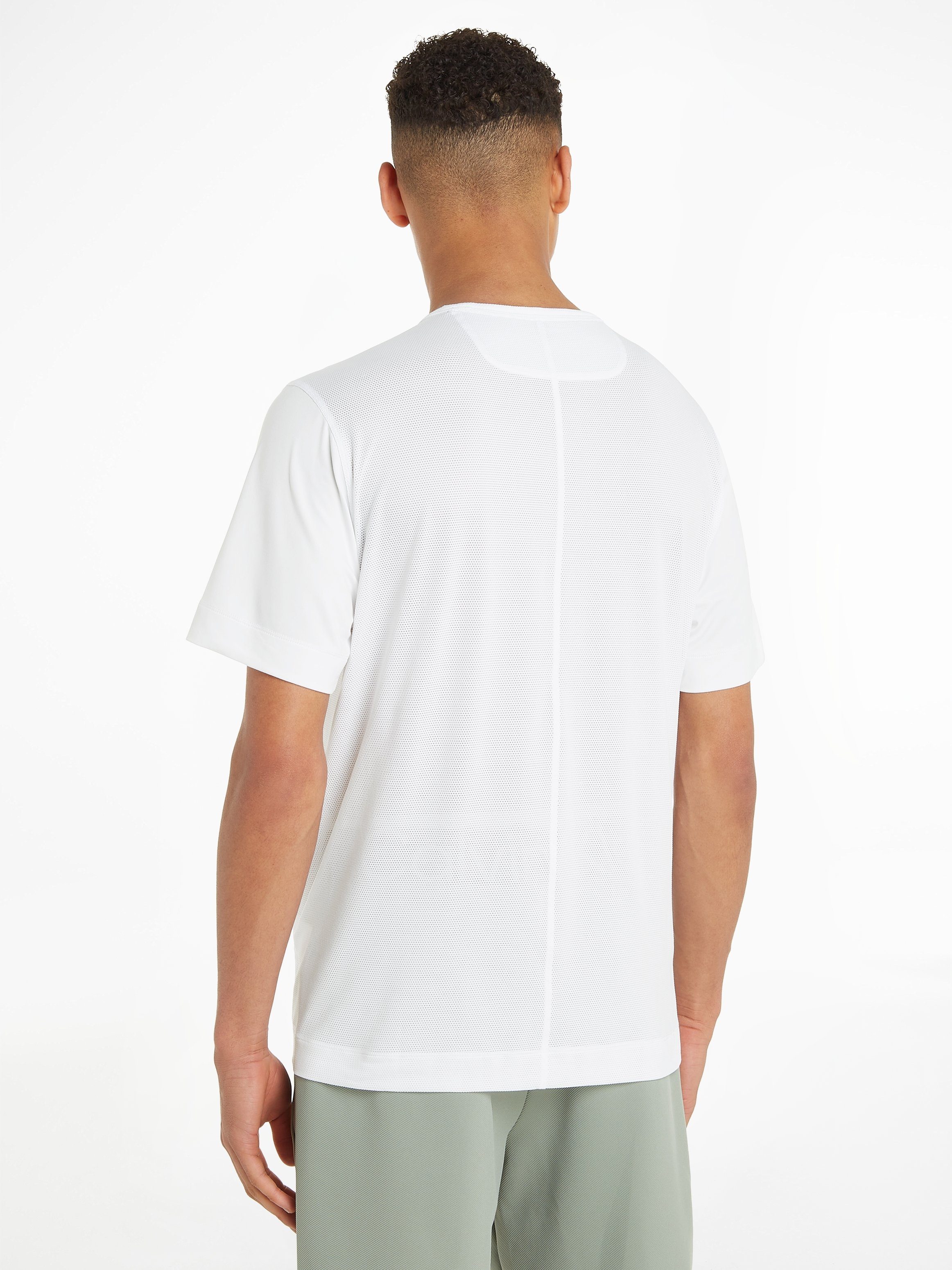 Calvin Klein Performance Shirt met korte mouwen met een ronde hals