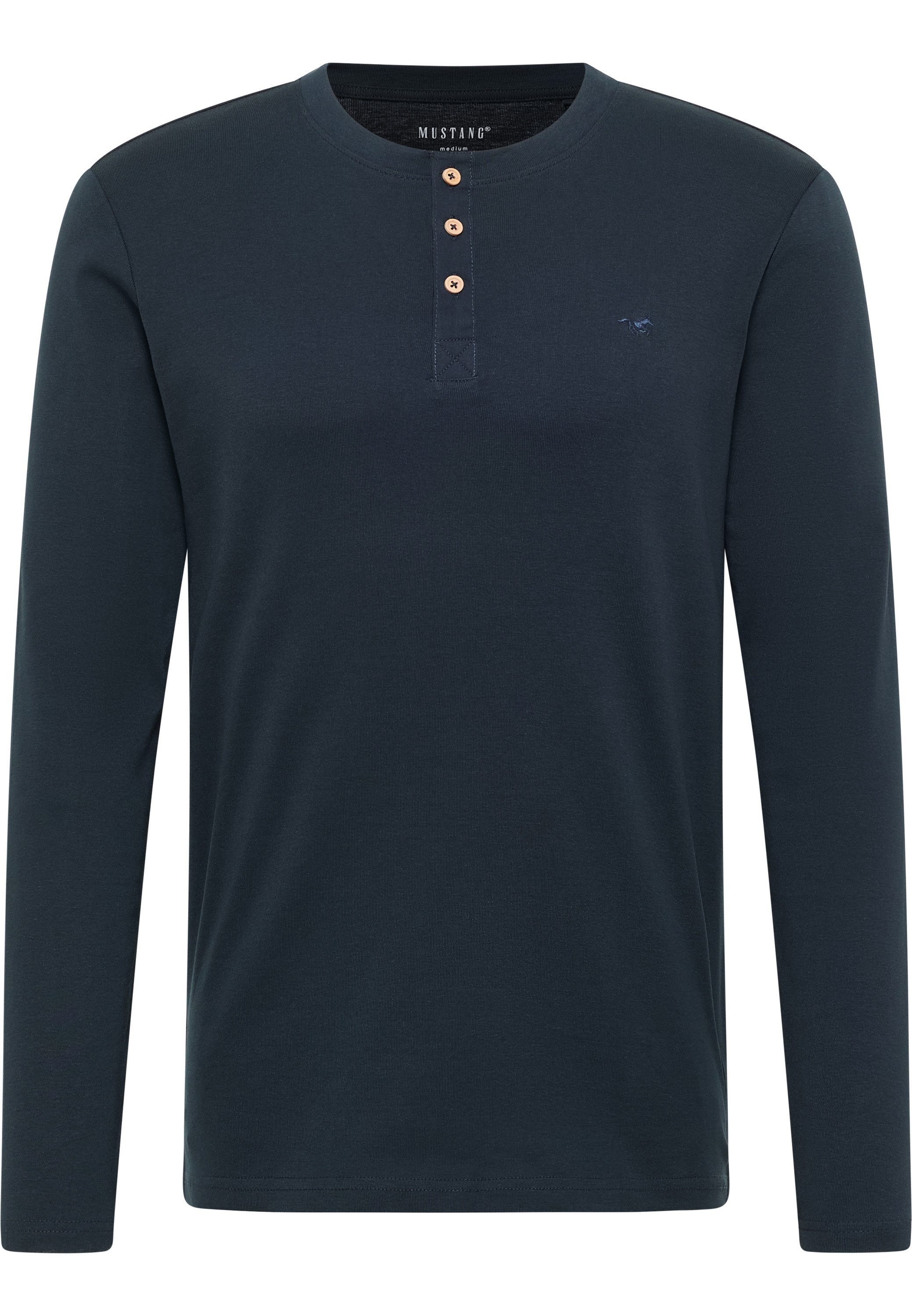 MUSTANG Shirt met lange mouwen Heren stijl Arminto