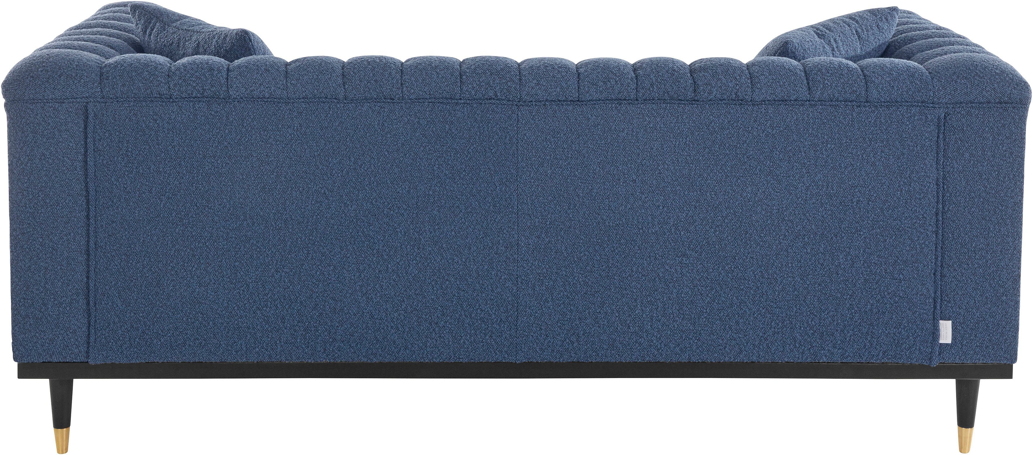 Home affaire 2-zitsbank Chamby New bouclé-structuurbekleding met stiksels bij de leuning