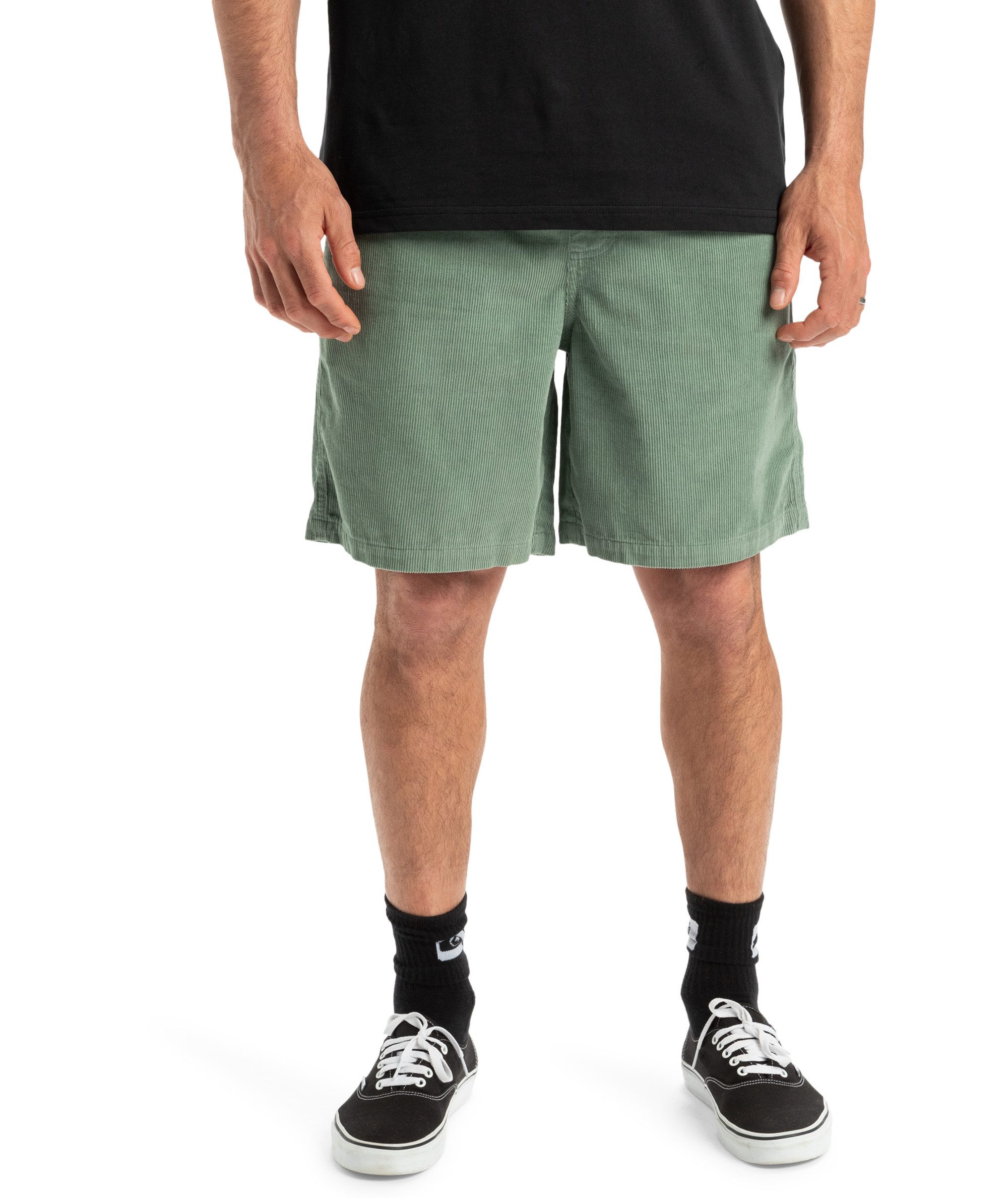Quiksilver Short TAXER CORD WS (1-delig) heren bermuda broeken maat XXL groen