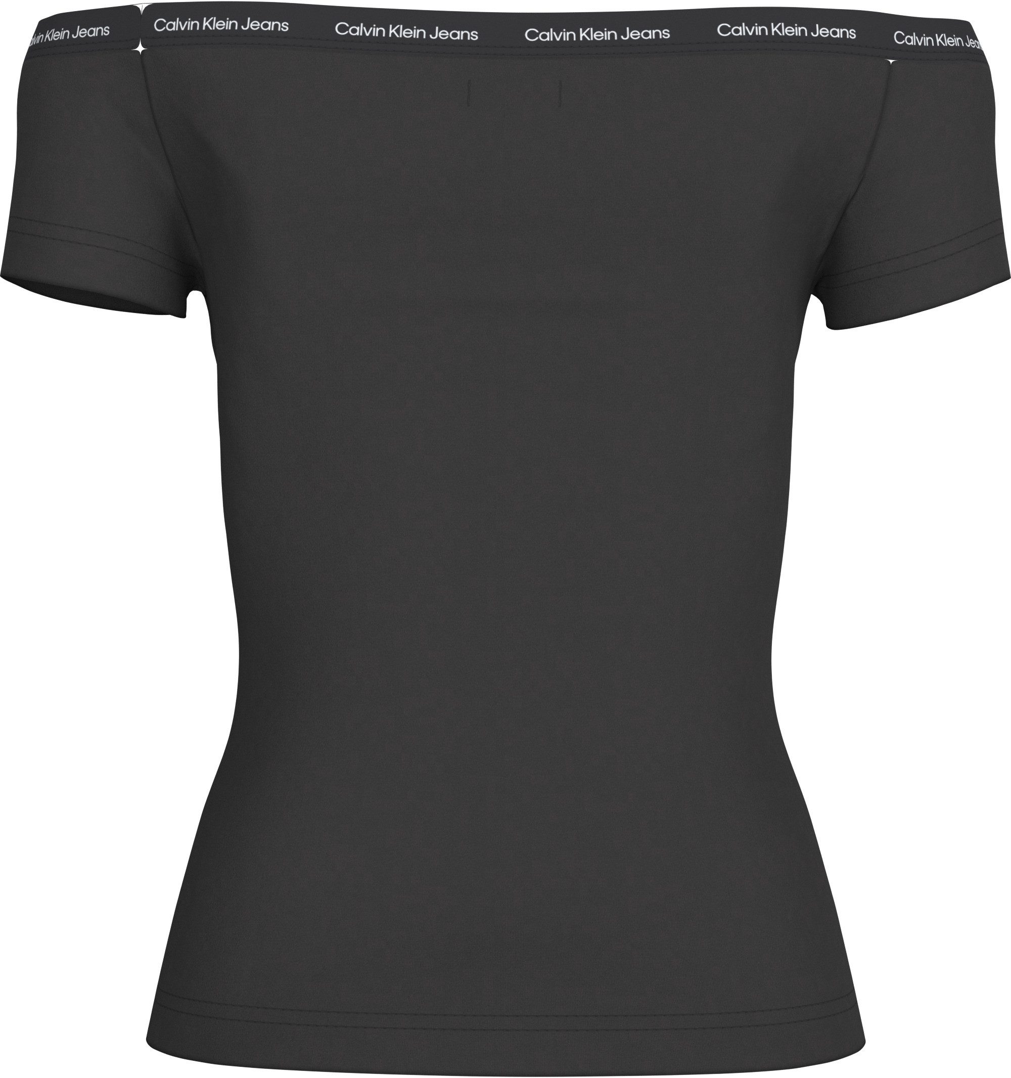 Calvin Klein T-shirt LOGO ELASTIC BARDOT TOP