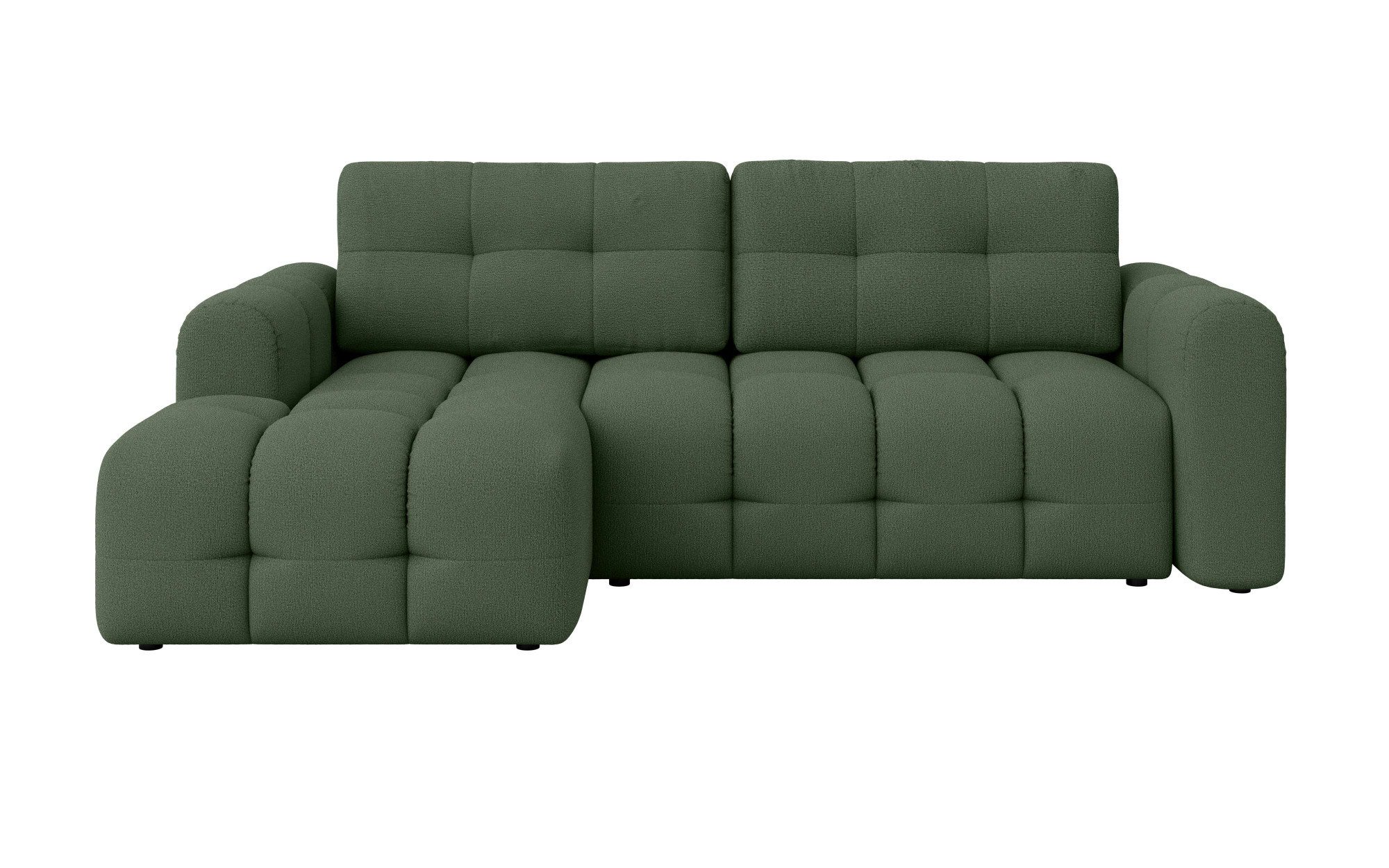 INOSIGN Hoekbank Manilla, optioneel met bedfunctie, B/D/H 265/170/91 cm L-vorm met recamiere rechts/links bestelbaar, golfondersteuning