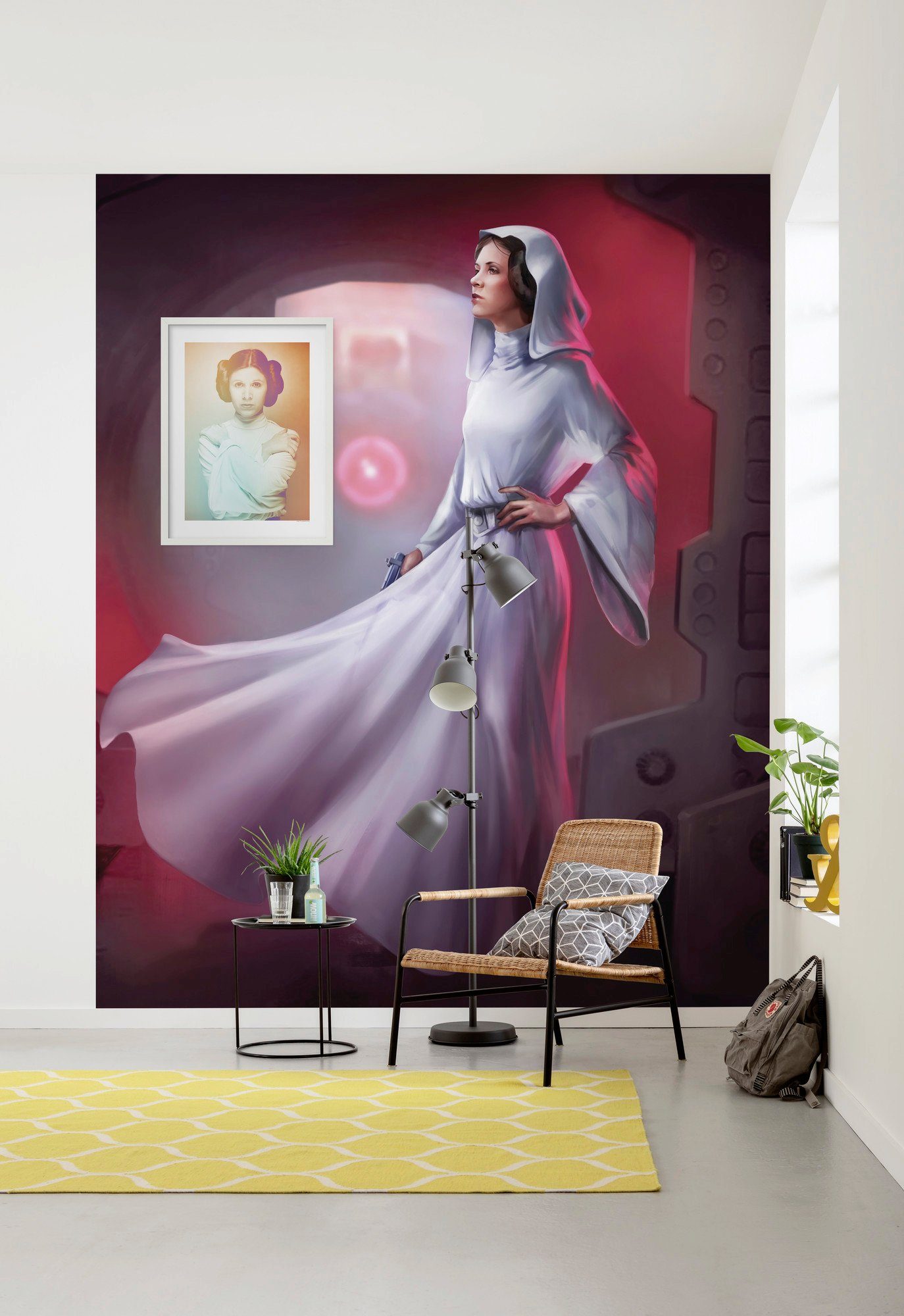 Komar Vliesbehang Digitale print vlies - Star Wars Kylo Vader Shadow - Afmeting 200 x 280 cm (set)