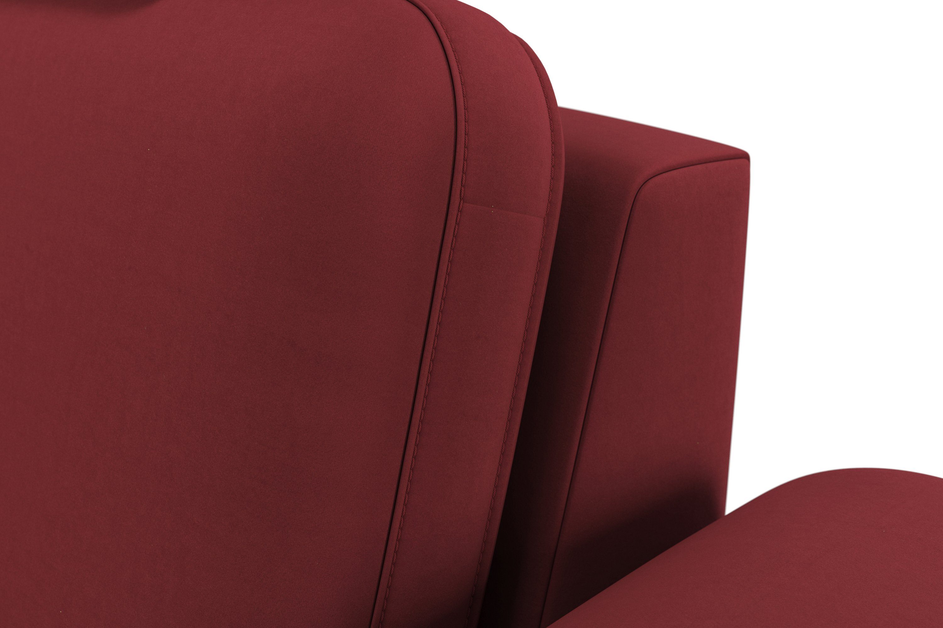 sit&more Zithoek Bendigo U-vorm inclusief zitdiepteverstelling, bodemvrijheid 15 cm, in 2 pootkleuren