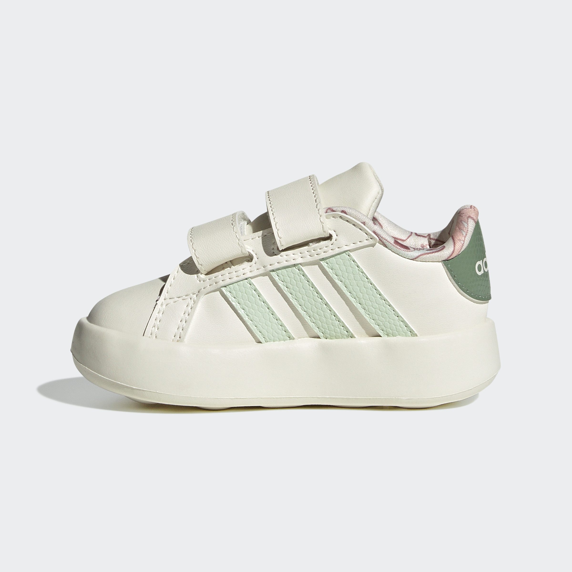 adidas Sportswear Klittenbandschoenen DINO GRAND COURT 2.0 KIDS Design geïnspireerd op de adidas Superstar, voor kinderen