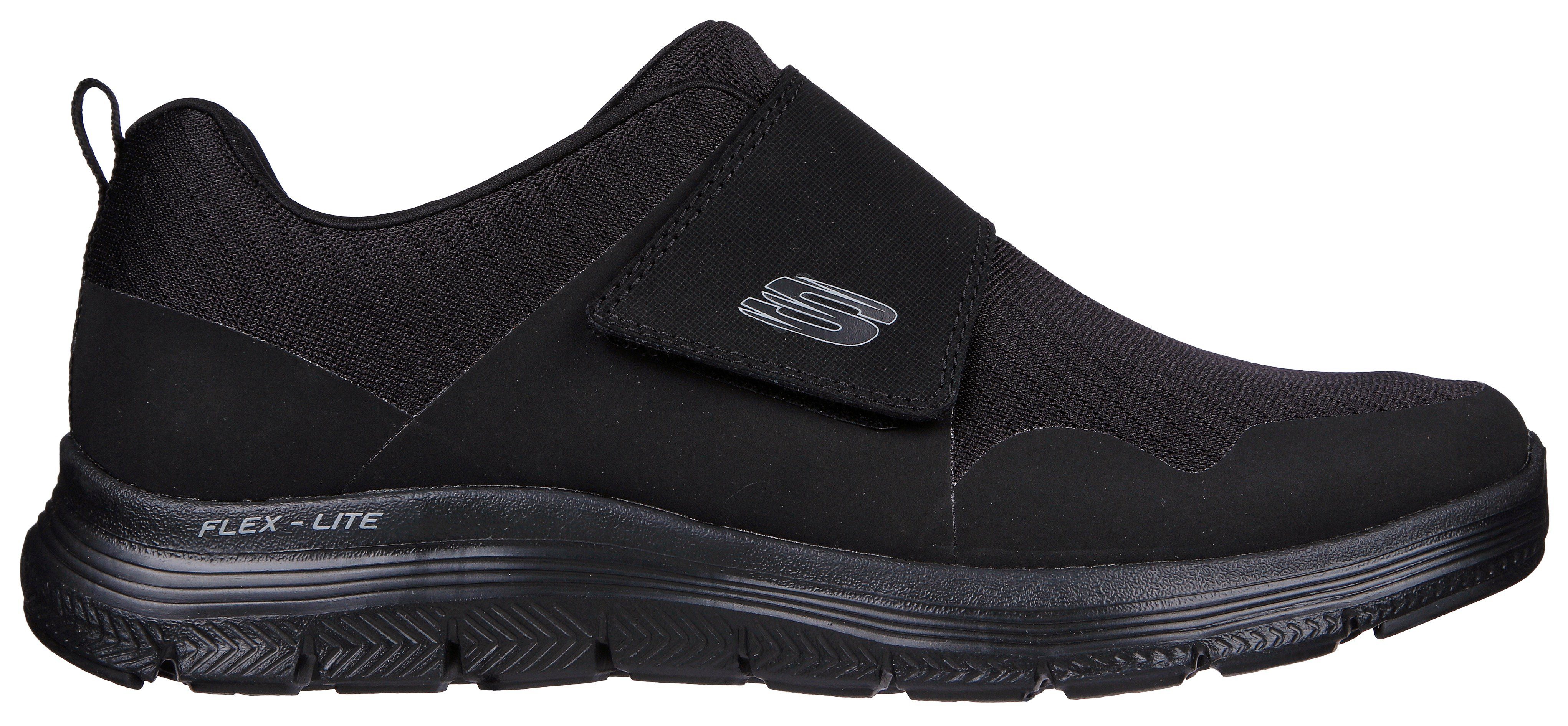 Skechers Slip-on sneakers FLEX ADVANTAGE 4.0-UPSHIFT Slipper, vrijetijdsschoen in monochrome look