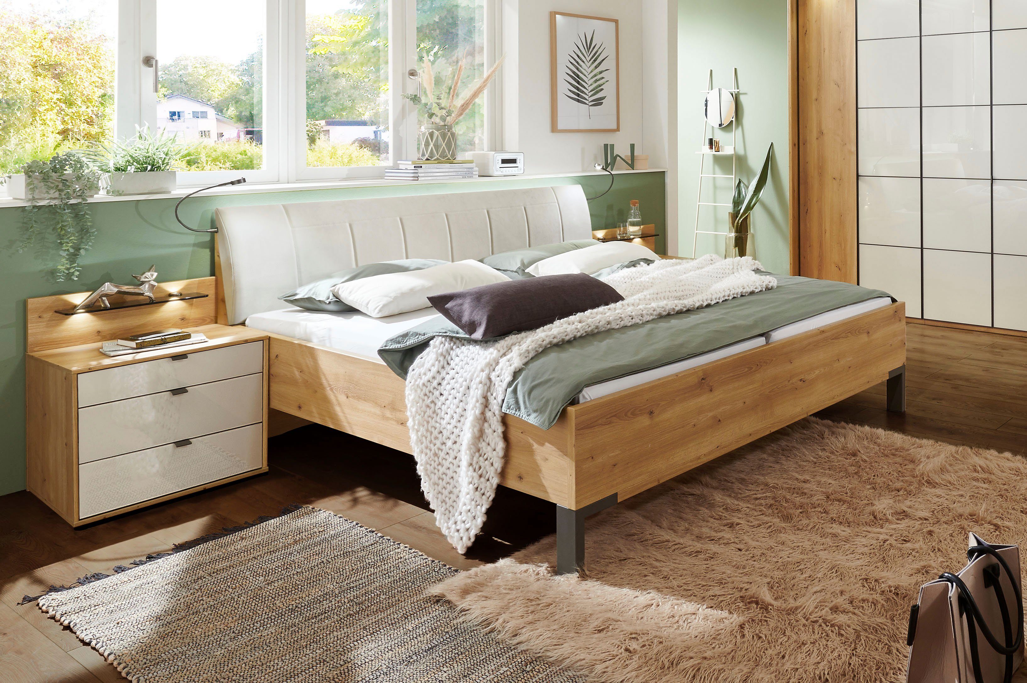 WIEMANN Futonbed Quito viervoudig verstelbare lighoogte