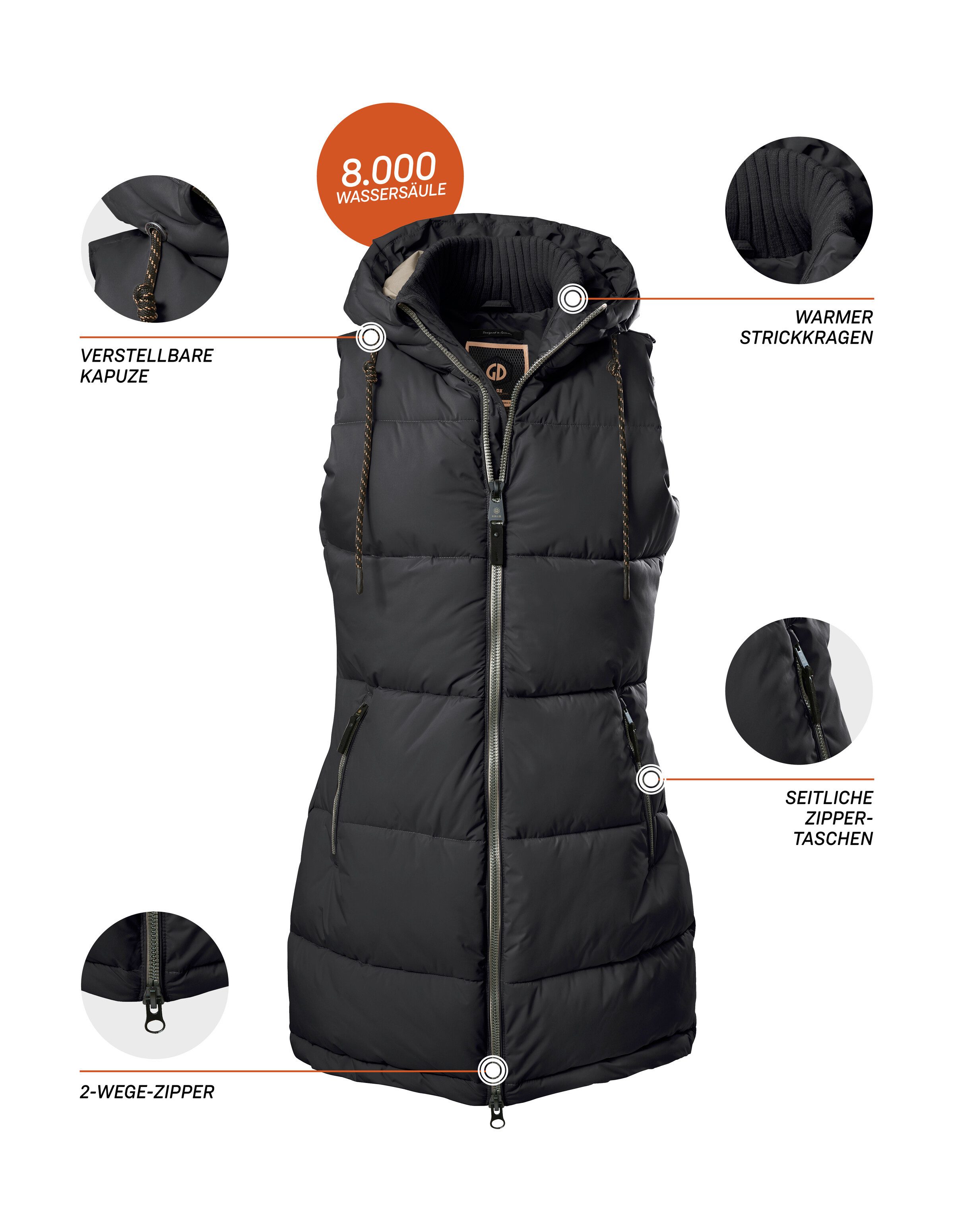 G.I.G.A. DX by killtec Bodywarmer GW 30 WMN QLTD VST