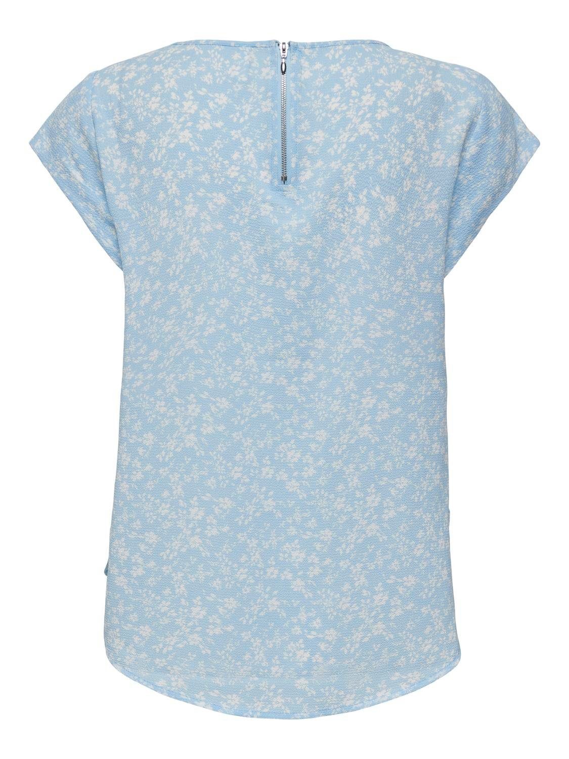 Only Shirtblouse ONLVIC S/S AOP TOP NOOS PTM