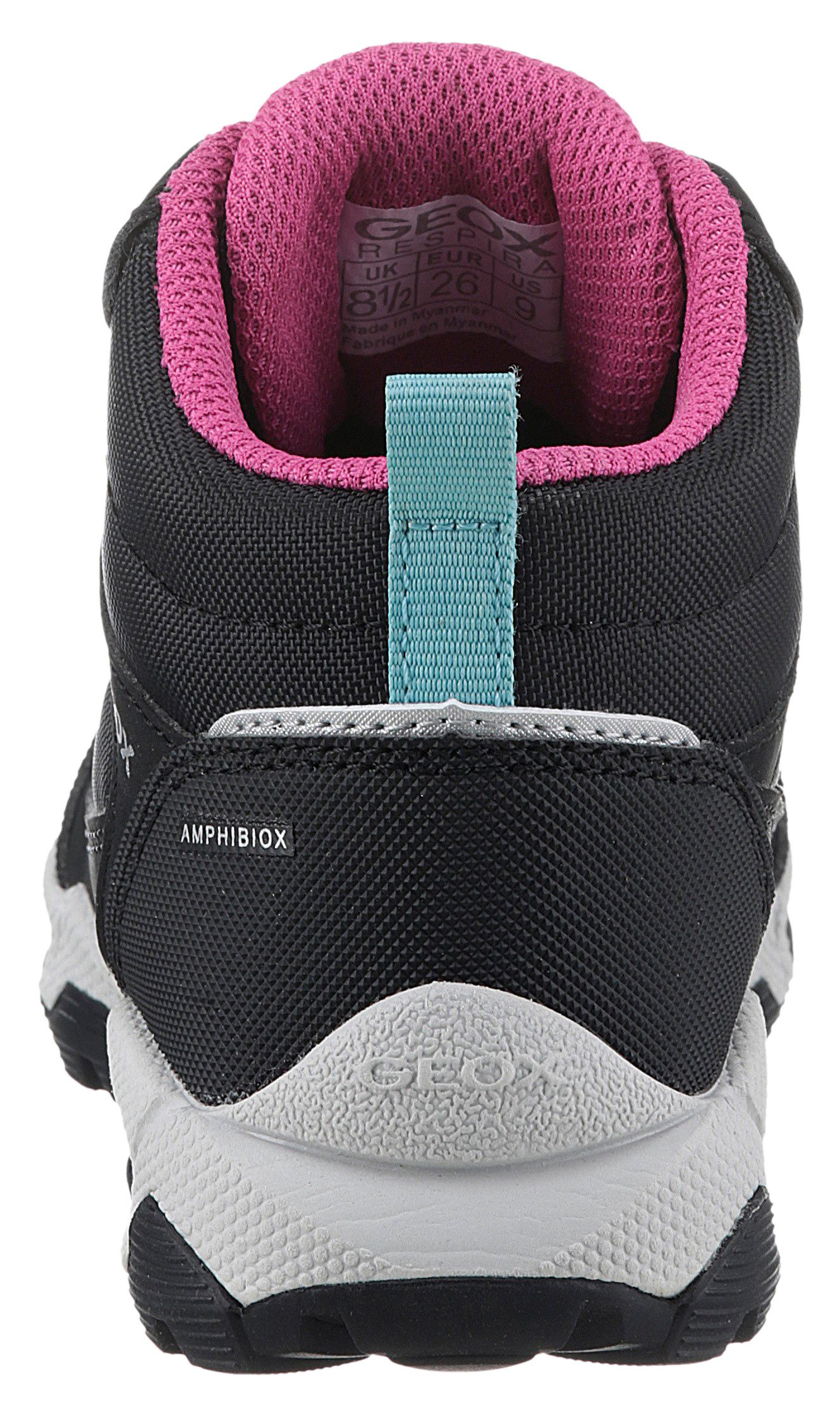 Geox Sneakers J MAGNETAR G. B ABX Trekkinglaarzen, veterschoenen, kinderschoen in TEX-uitvoering
